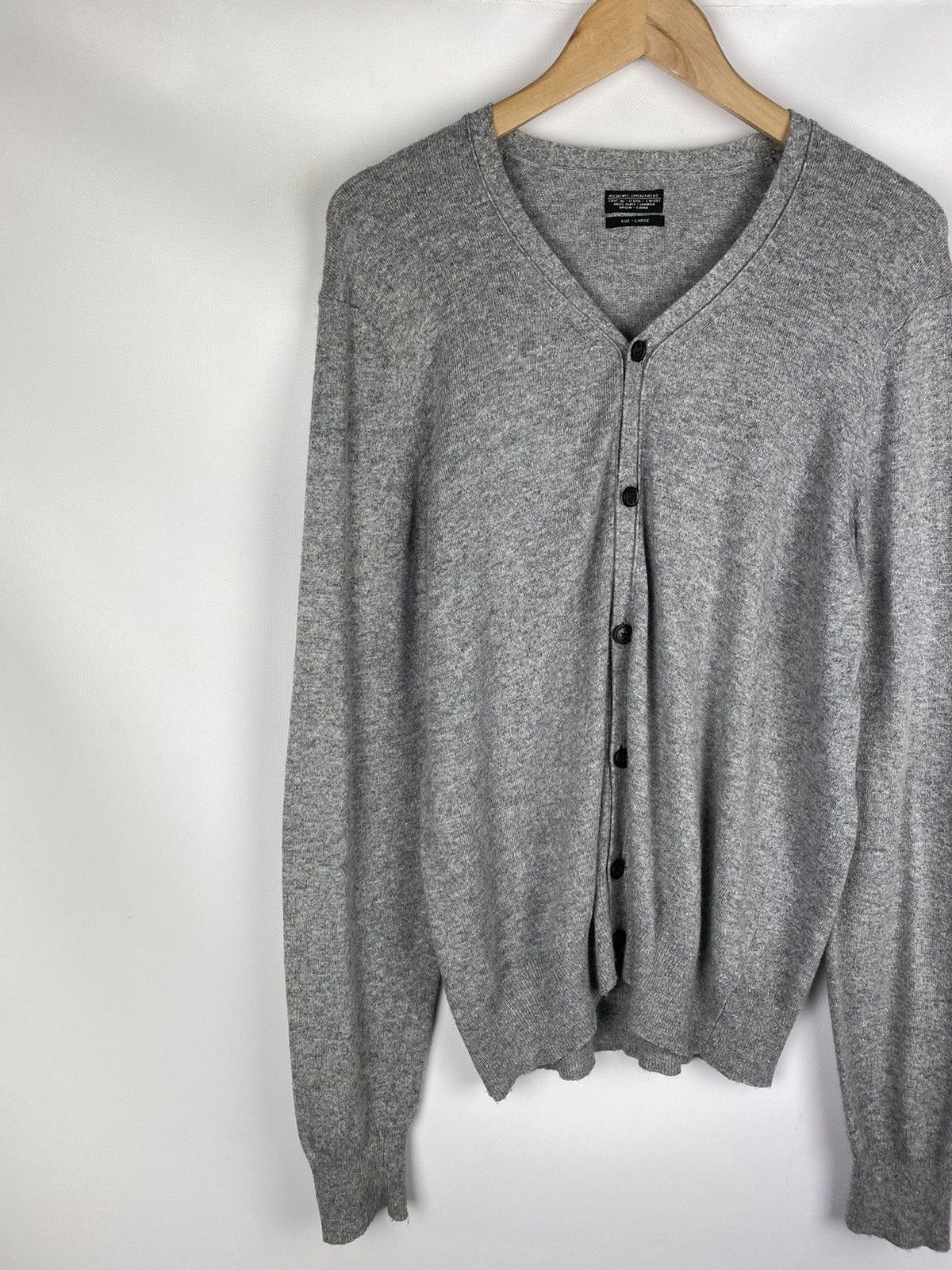 Allsaints Allsaints Elbow Patch men’s cardigan sweater size L Size US L / EU 52-54 / 3 - 2 Thumbnail
