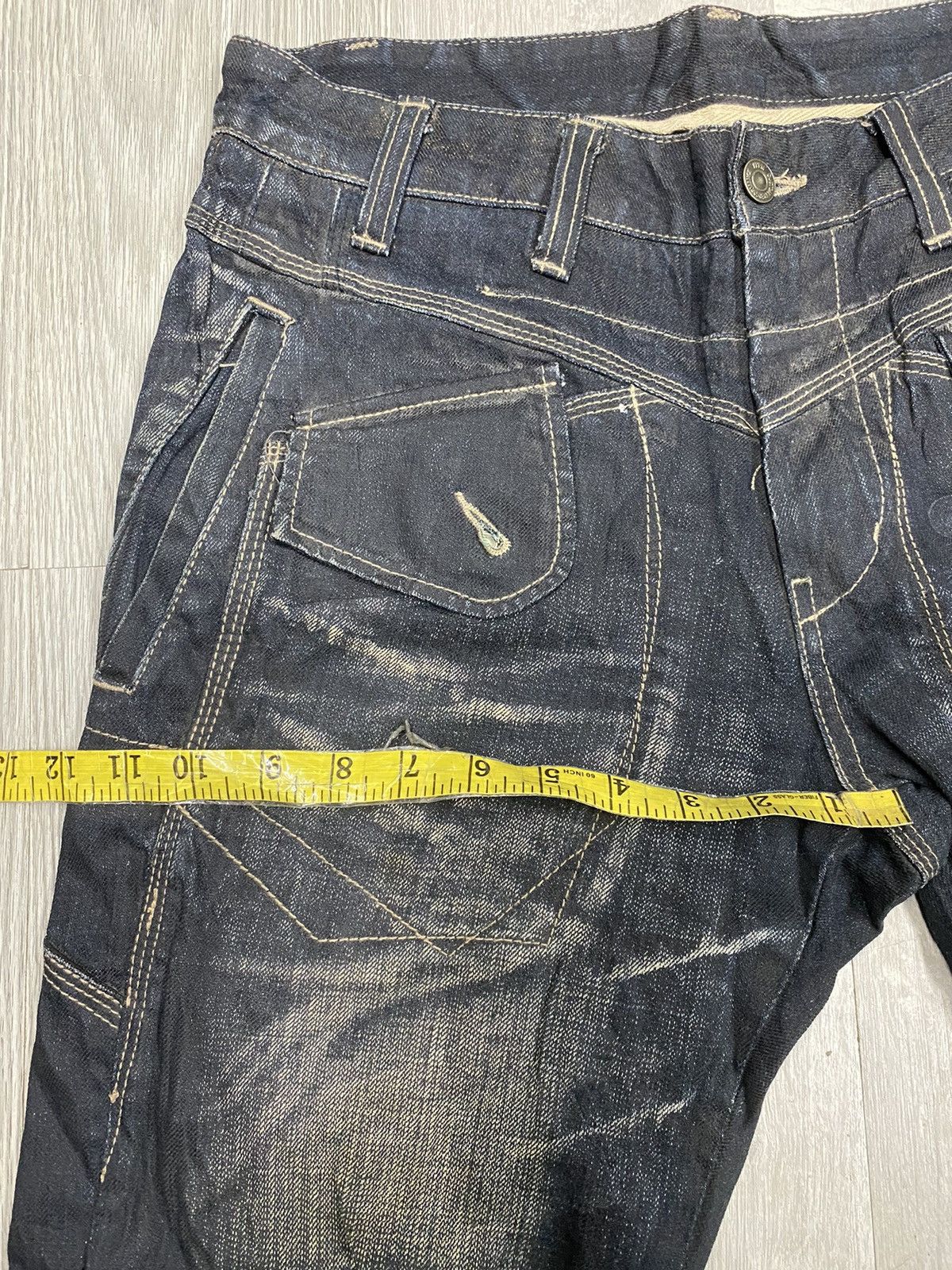 If Six Was Nine × Japanese Brand × PPFM Rare PPFM Punk Denim Multipocket Size US 32 / EU 48 - 11 Thumbnail
