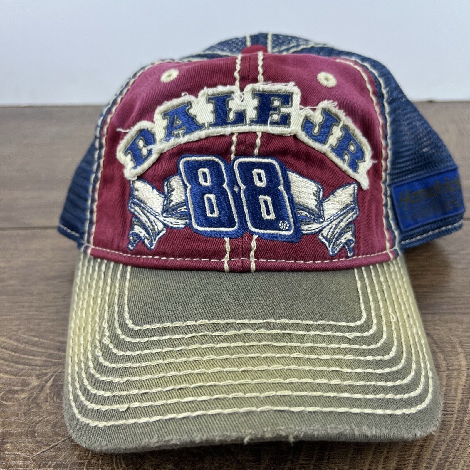 Other Dale Jr 88 Hat Red Cap Dale Earnhardt JR Adjustable Hat Red Size ONE SIZE - 3 Thumbnail