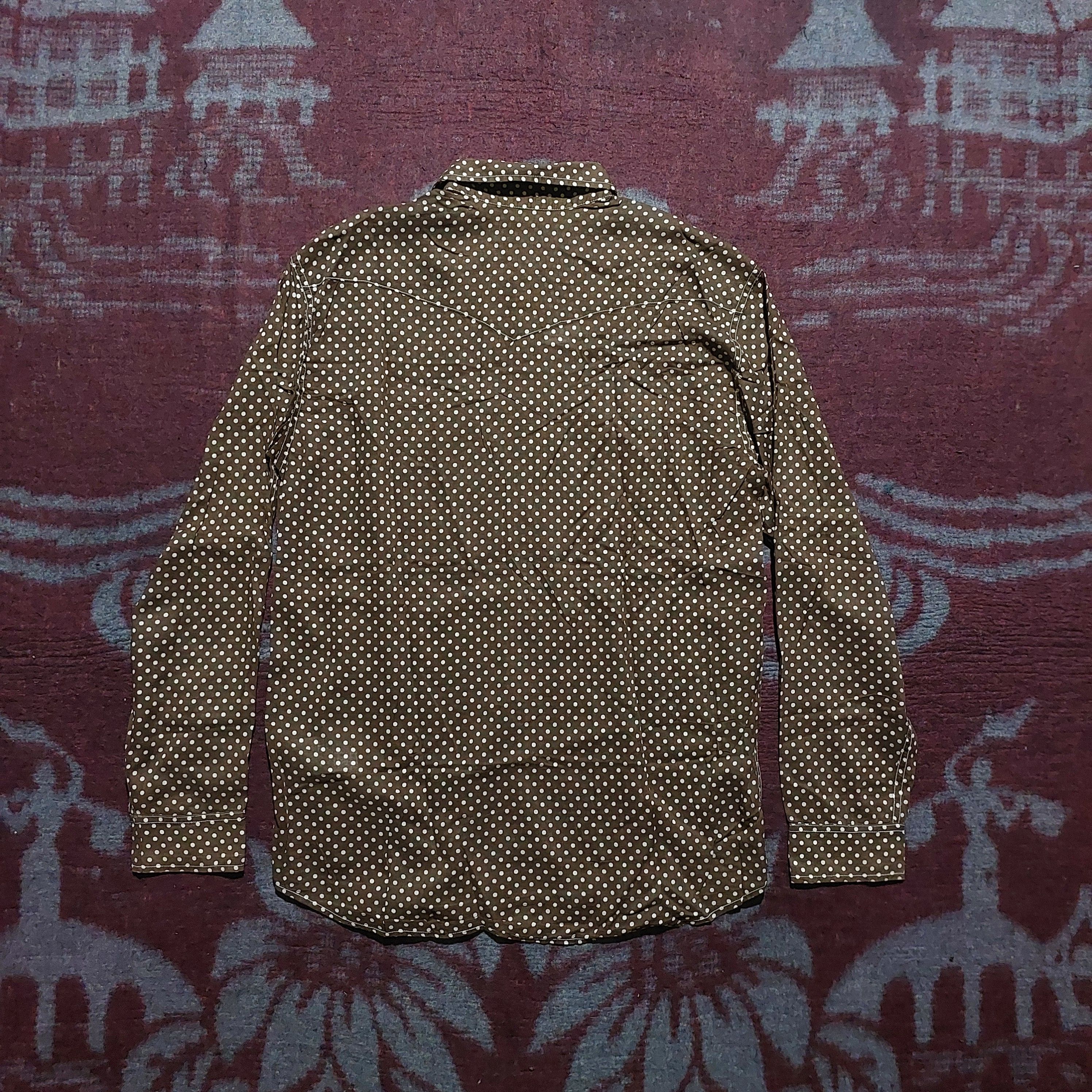 Levi's × Supreme Levi's x supreme western polka brown shirt Size US M / EU 48-50 / 2 - 3 Thumbnail