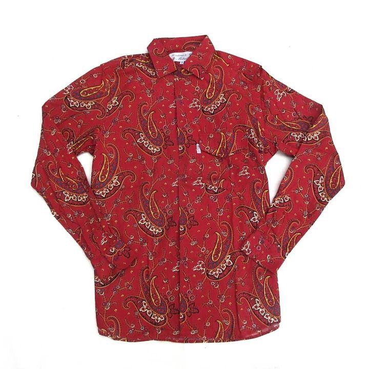 Batik Bay La Chemisse Paisley Shirts LES INDIENNES DE NÎMES MISTRAL Size US M / EU 48-50 / 2 - 1 Thumbnail