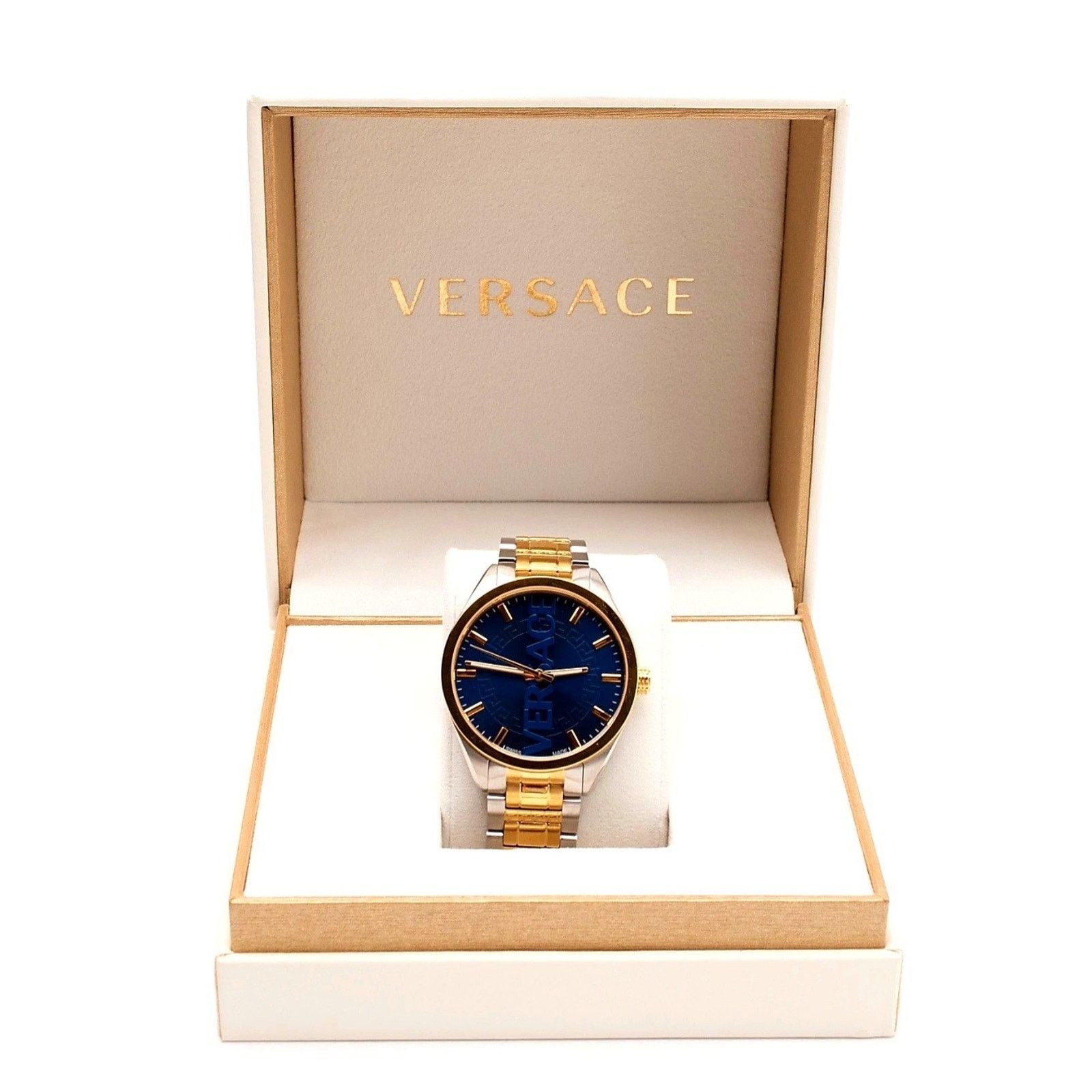 Versace VERSACE V-Vertical Wristwatch Water Resistant5ATM SWISS MADE Size ONE SIZE - 3 Thumbnail