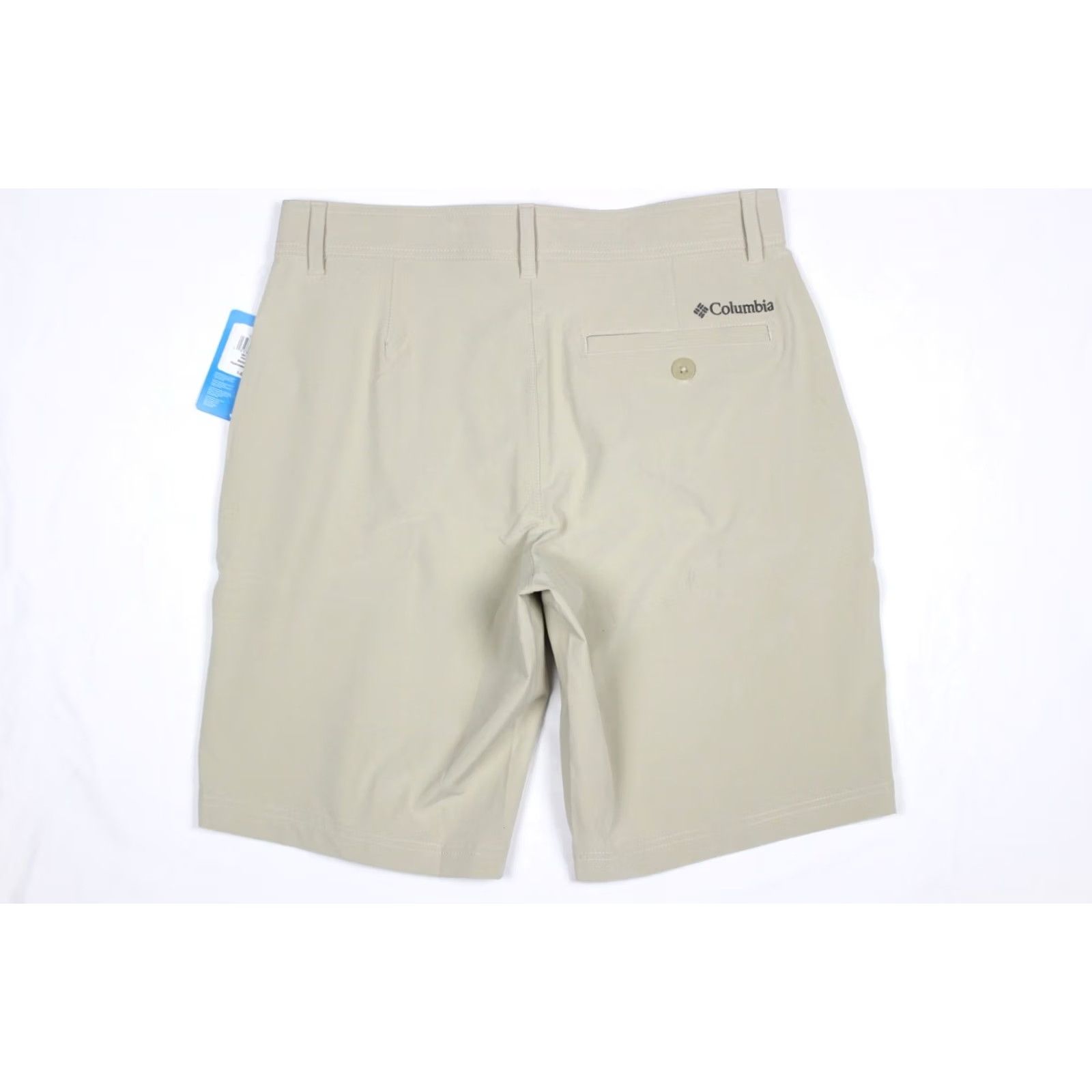 MILLY Columbia Men's Mill Creek 10" Hybrid Shorts Size 30 Beige Stretch XM2542 Size US 30 / EU 46 - 5 Thumbnail