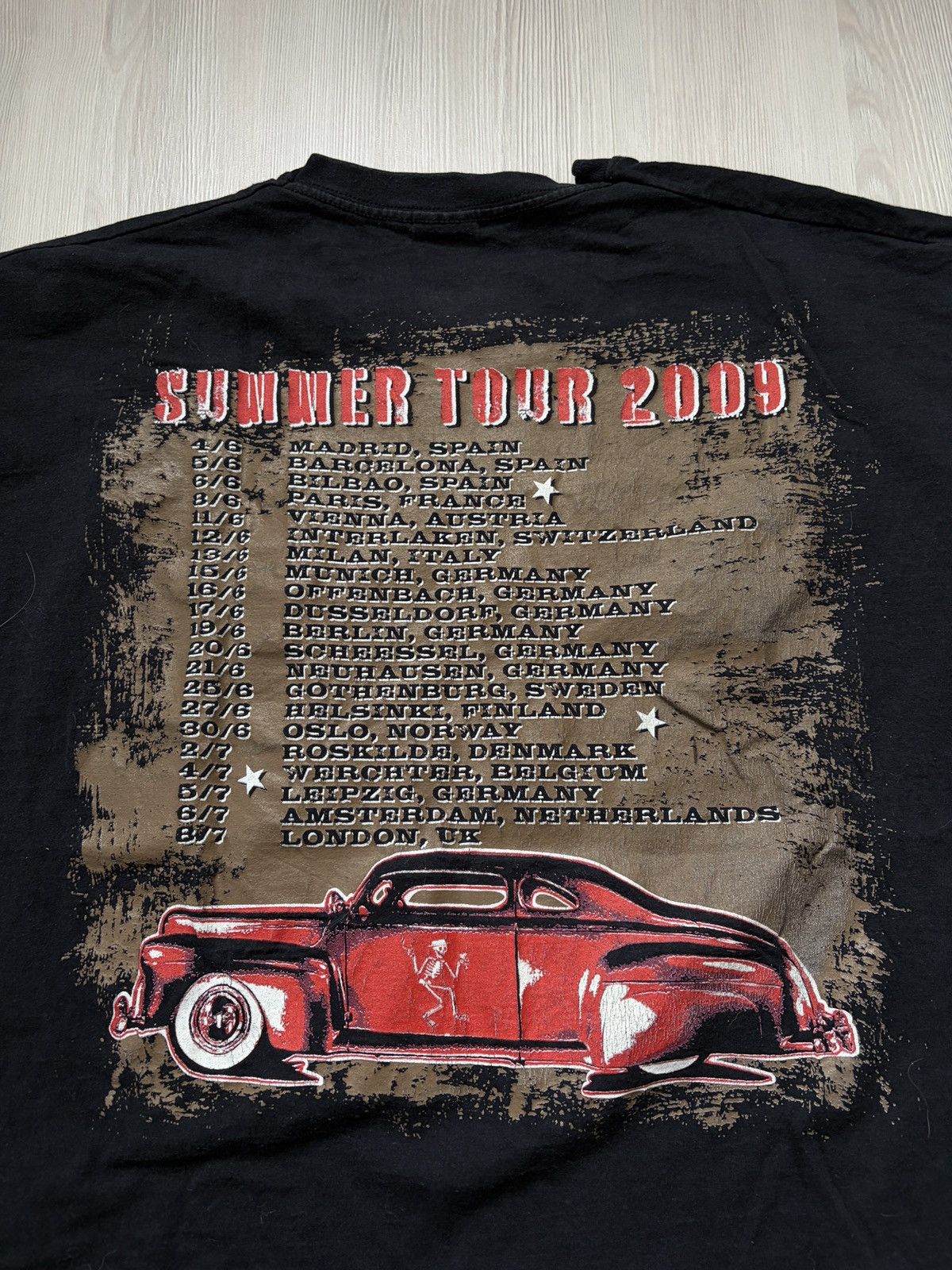 Band Tees Social Distortion 2009 Summer Tour T-shirt Size US XL / EU 56 / 4 - 7 Thumbnail
