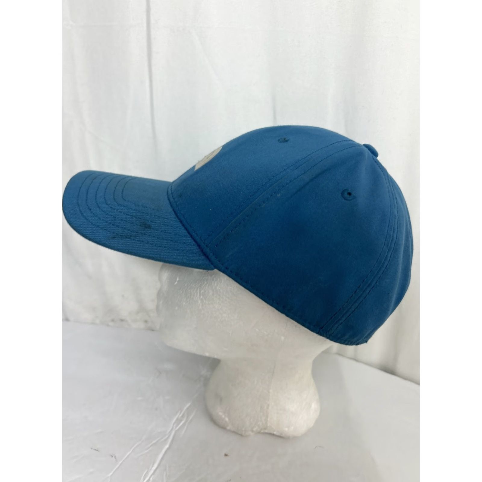 The North Face VINTAGE The North Face Teal Strap Back Hat Adjustable One Size Fits Most Dad Hat Stains Size ONE SIZE - 6 Thumbnail