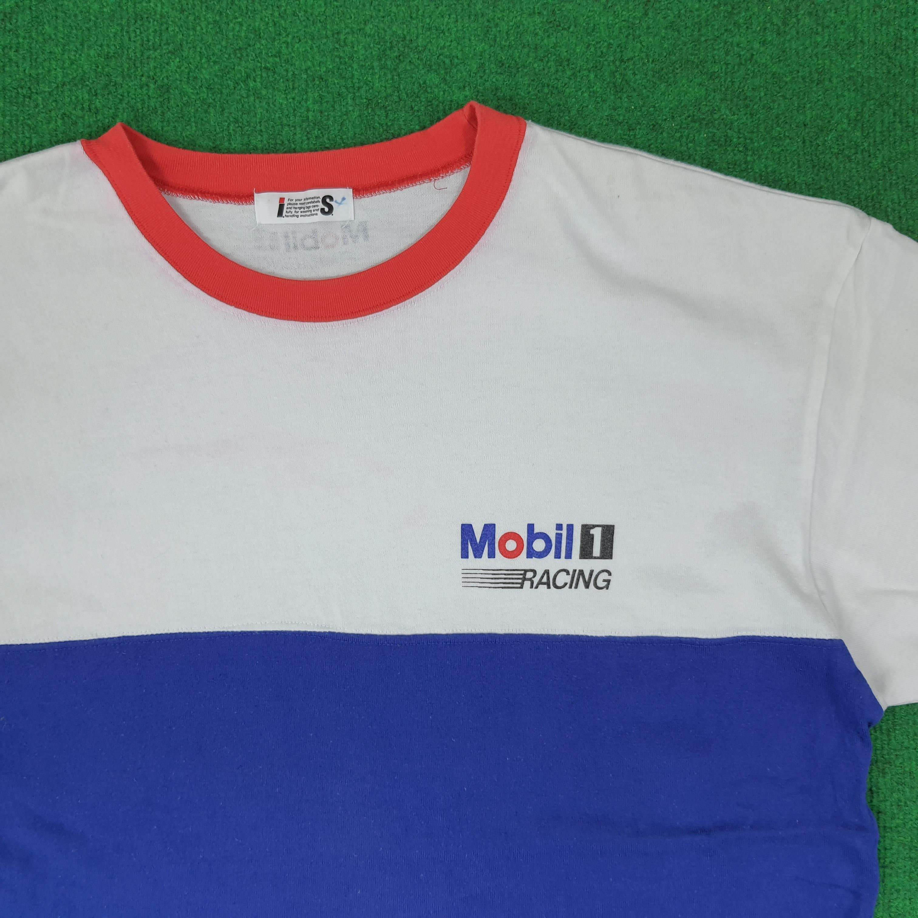 Issey Miyake Vintage Issey Miyake x Mobil 1 Racing Sport Tshirt C239N35 Size US L / EU 52-54 / 3 - 2 Thumbnail