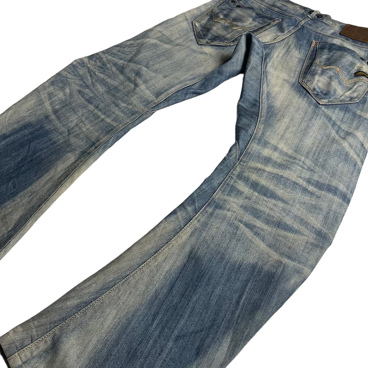 Edwin 🇯🇵 VINTAGE EDWIN 503 E-FUNCTION WASHED J CURVE DENIM PANTS Size US 32 / EU 48 - 10 Thumbnail