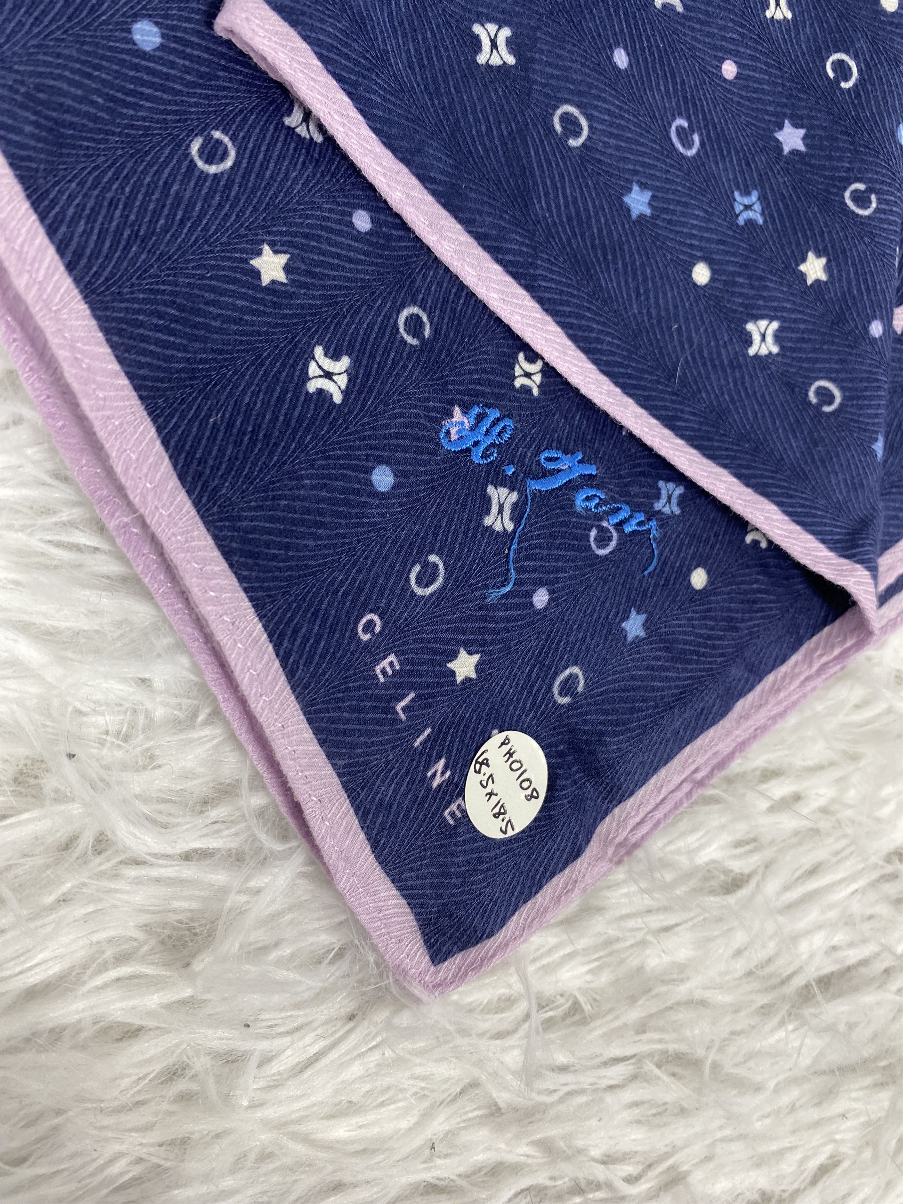 Celine × Vintage Vintage Celine Handkerchief PH0108 Size ONE SIZE - 2 Thumbnail