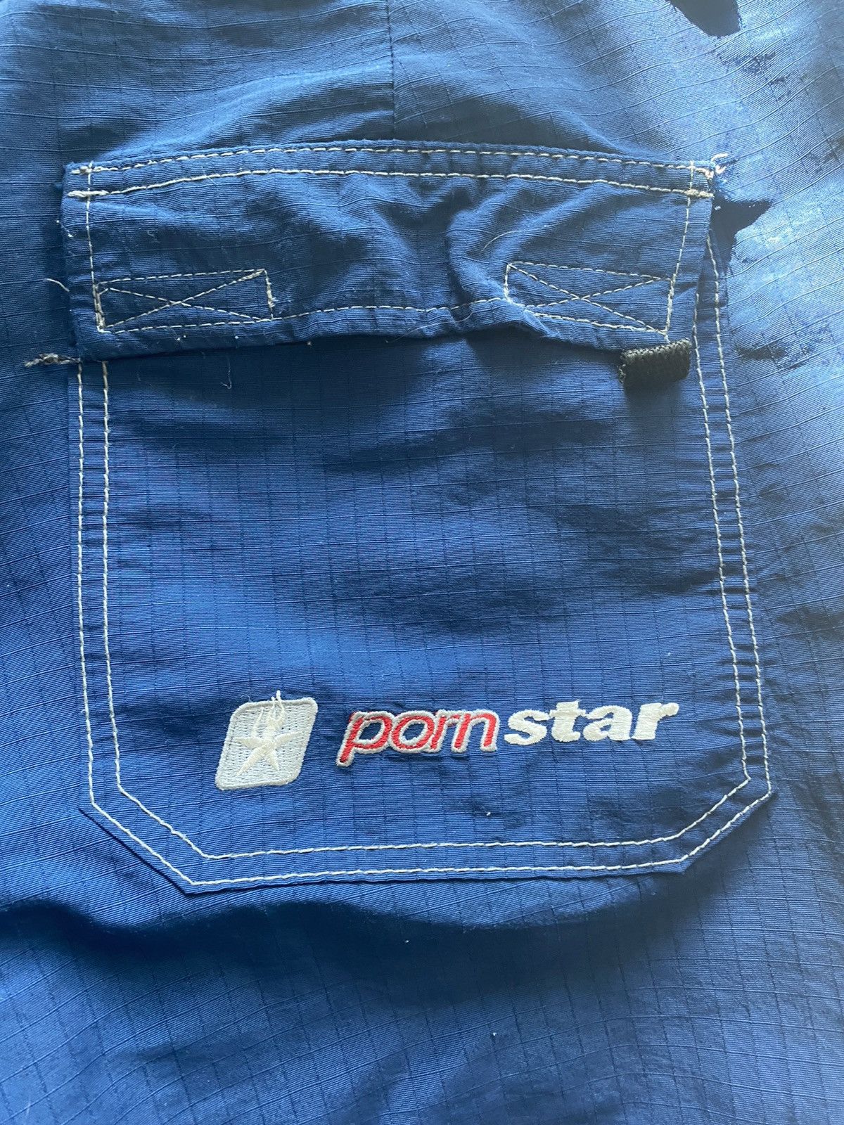 Vintage Porn Star PornStar Cargo Pants sz34 90s - y2k era streetwear Size US 34 / EU 50 - 2 Thumbnail