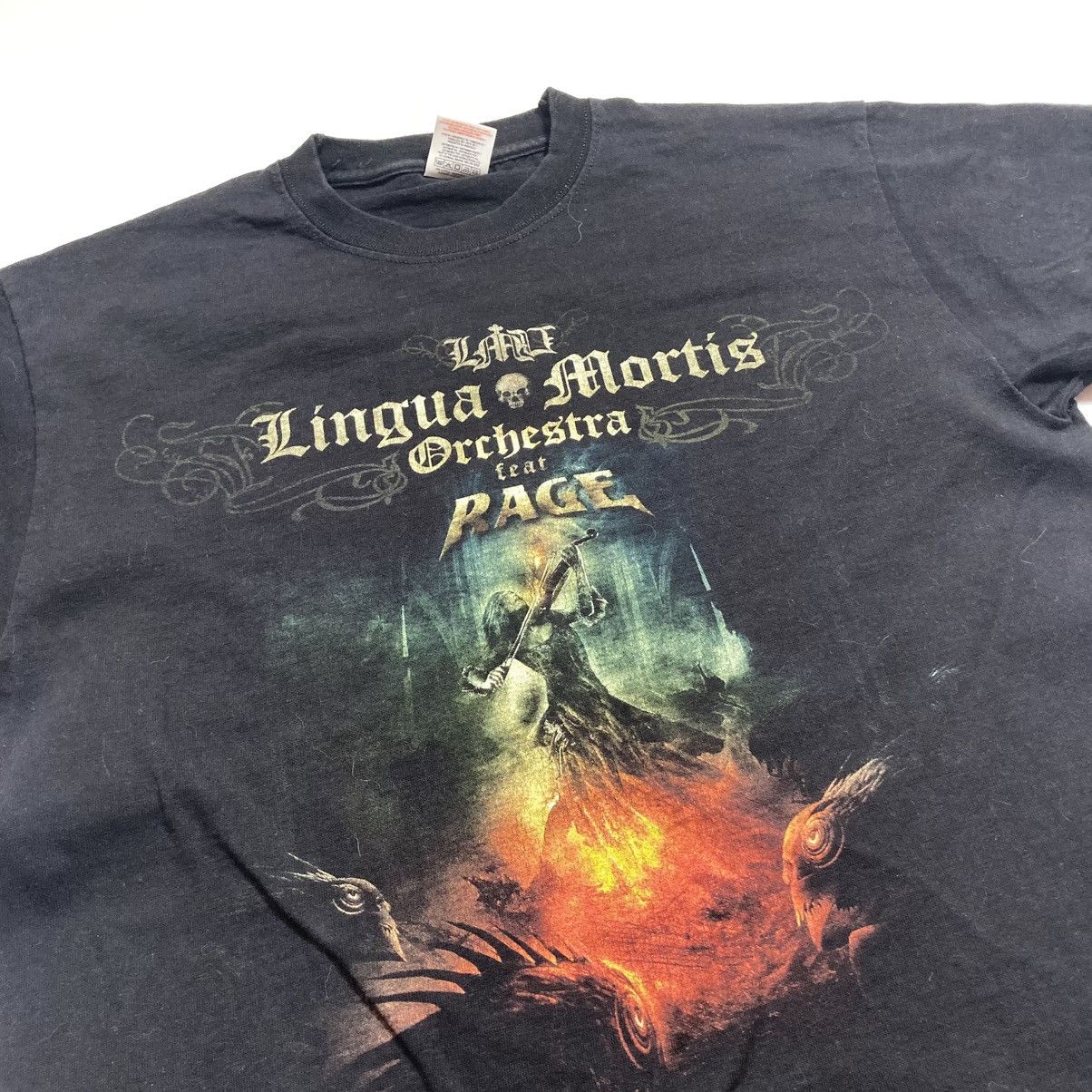 Band Tees lingua mortis orchestra rage nuclear blast metal rock band Size US M / EU 48-50 / 2 - 2 Thumbnail