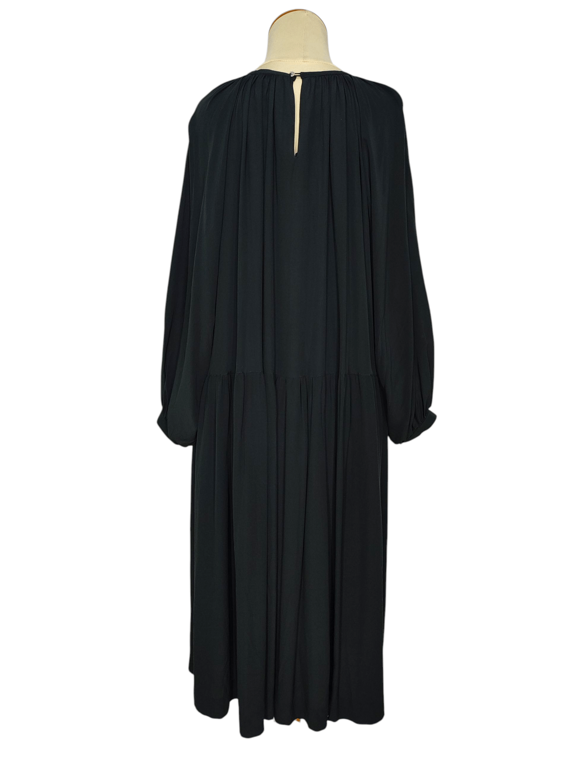 Comme des Garcons ARCHIVE 🇯🇵 Vtg 80s Comme des Garcons Silk Balloon Maxi Size L / US 10 / IT 46 - 5 Thumbnail