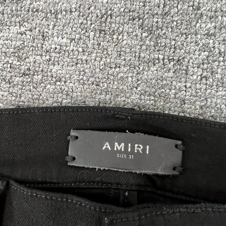Amiri Amiri Cashew flower destruction zipper jeans 2501-Nextarrow Size US 31 - 7 Thumbnail