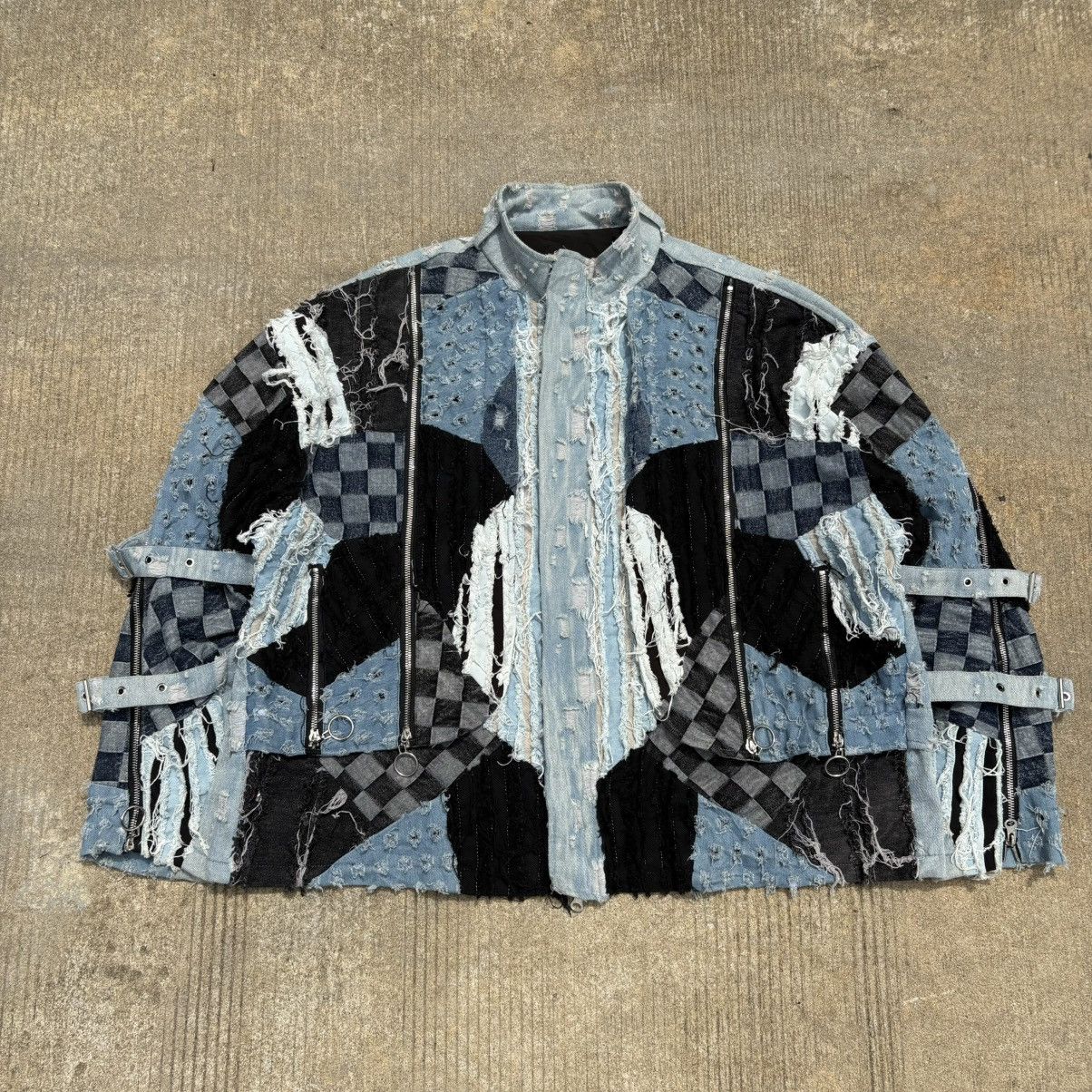 Designer × Vintage 💥 Unknown brand bomber jacket nice detail 💥 Size US XXL / EU 58 / 5 - 1 Thumbnail