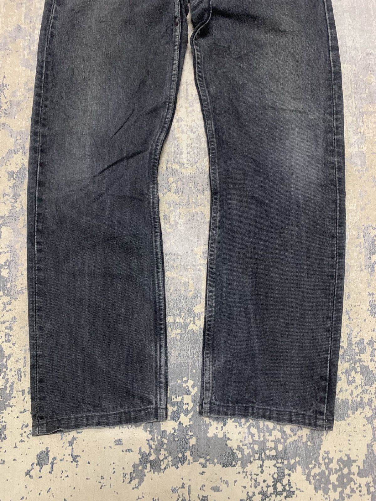 Levi's Vintage Levis 501 Levis Super Black Faded Jeans W32 Size US 32 / EU 48 - 3 Thumbnail