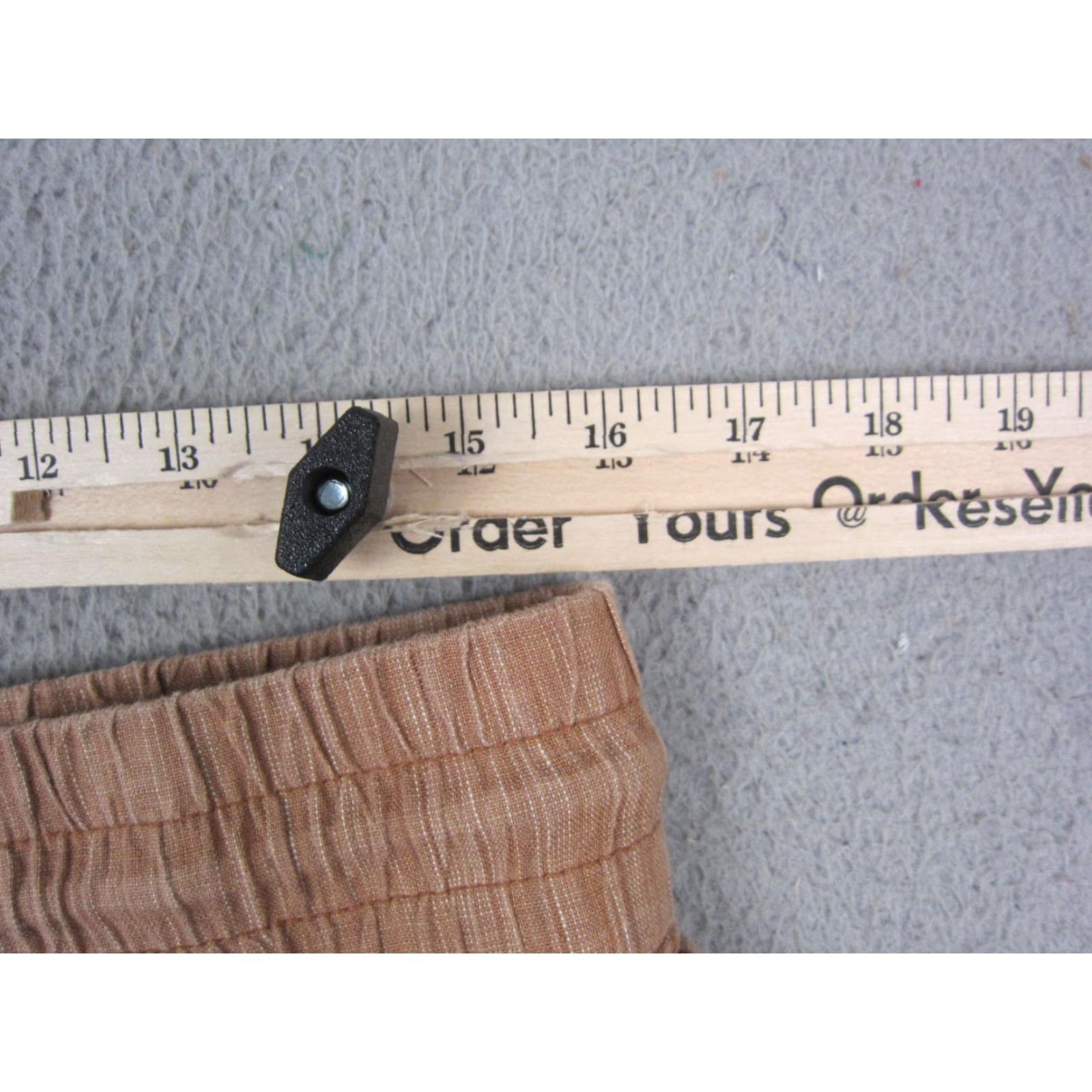 Athleta Athleta Shorts Women 10 Brown Cabo Linen Textured 4" Coastal Beach Summer Travel Chino Casual 90s Mens Womens Boys Girls Size 32" / US 10 / IT 46 - 7 Thumbnail