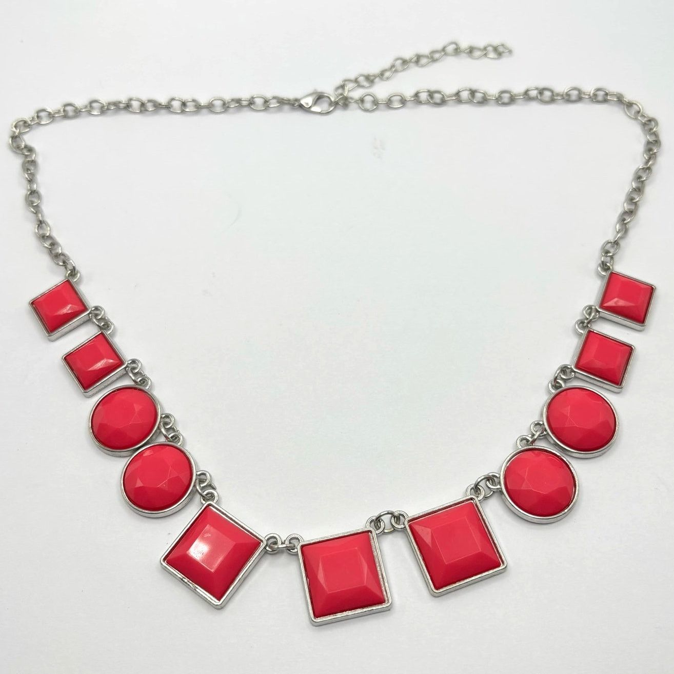 Other Pink & Silver Necklace Size ONE SIZE - 3 Thumbnail