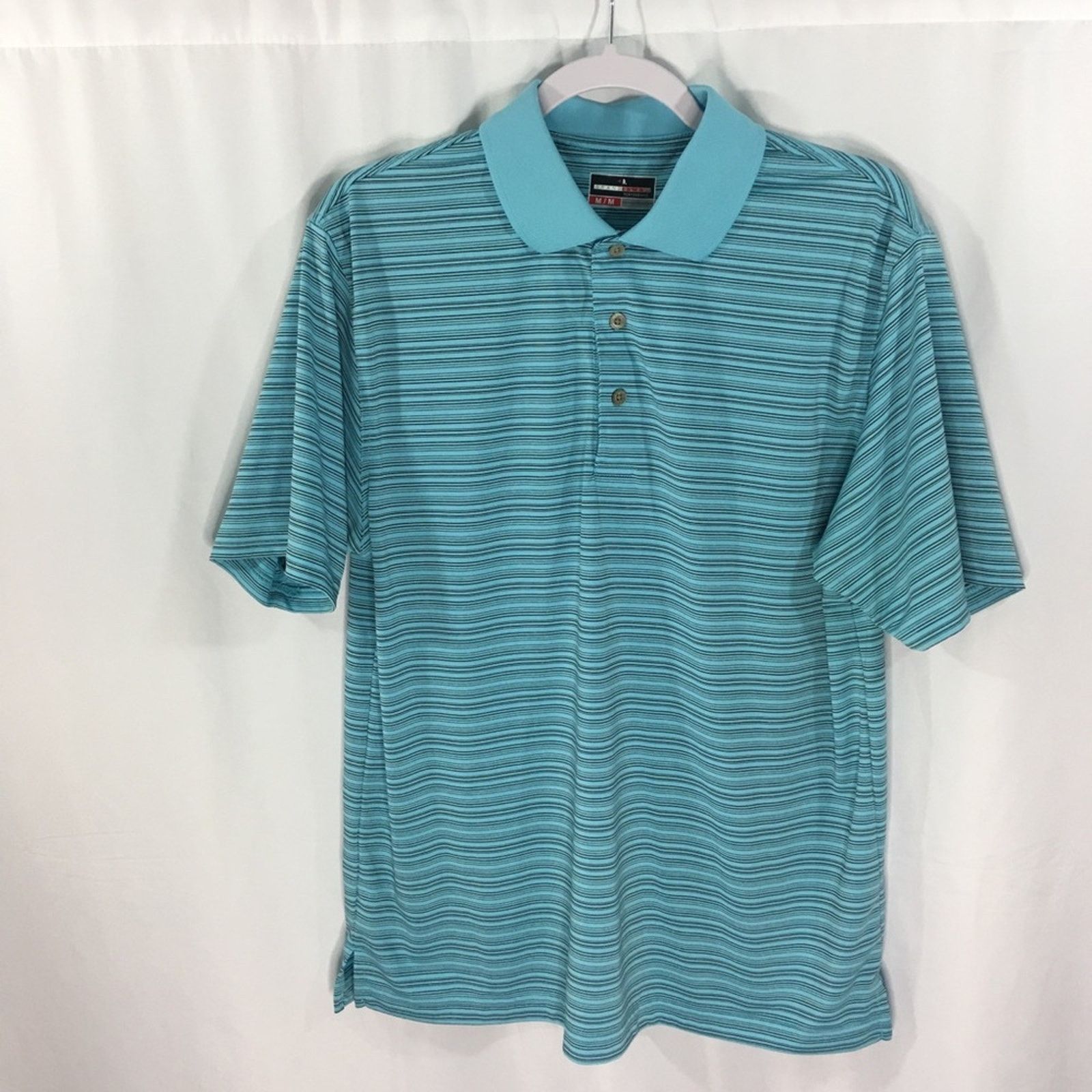 Grand Slam Grand Slam Performance Men's Striped Polo Size Medium Size US M / EU 48-50 / 2 - 4 Thumbnail