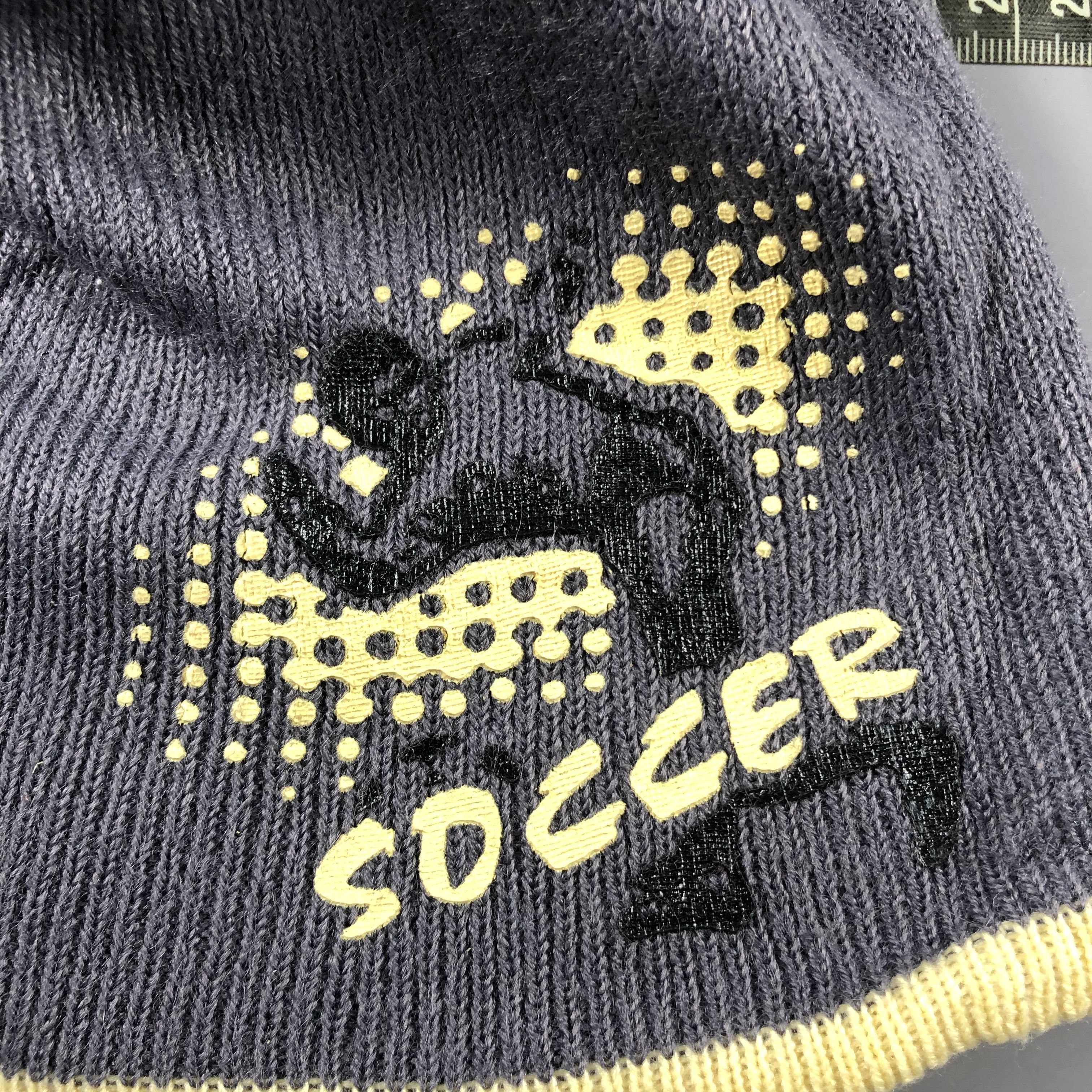 Vintage Soccer Cuffless Beanie Snow Hat Snow Cap -D136 Size ONE SIZE - 5 Thumbnail