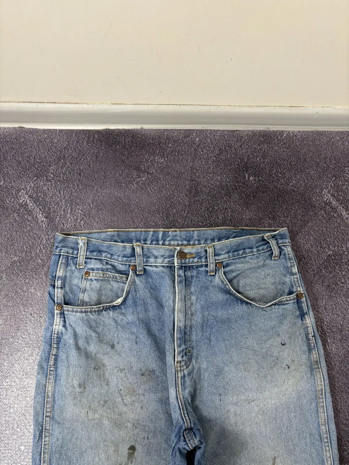 Dickies × Vintage Vintage Dickies Light Blue Loose Fit American Denim Jeans Size US 34 / EU 50 - 8 Thumbnail
