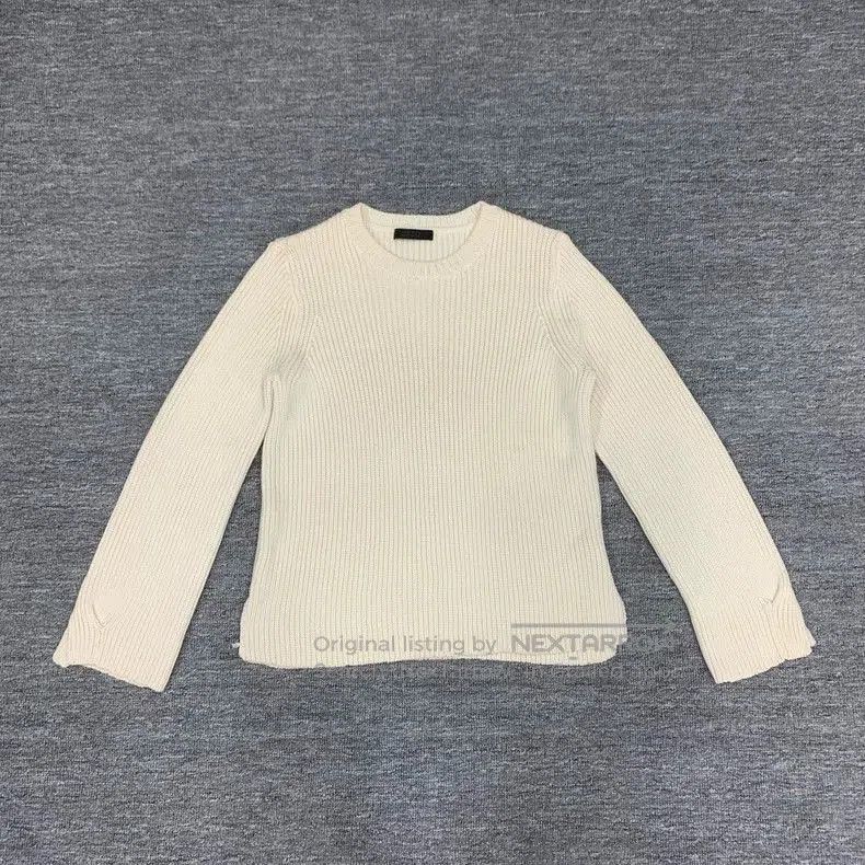The Row The Row White Wool Knit Sweater. Size US S / EU 44-46 / 1 - 1 Thumbnail