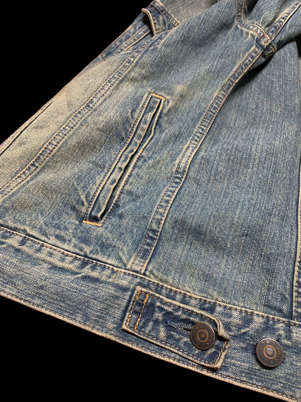 Edwin Vintage EDWIN Japanese Denim International Basic jacket Size US L / EU 52-54 / 3 - 14 Thumbnail