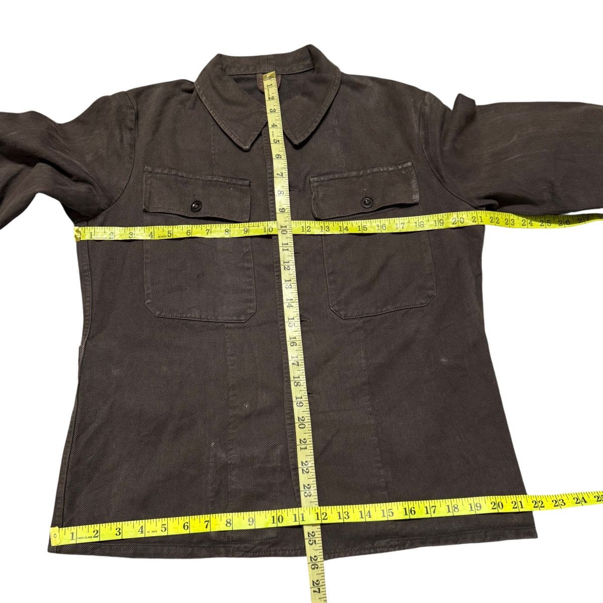 Vintage Vintage Swiss Army Worker Jacket Reworked Size US M / EU 48-50 / 2 - 17 Thumbnail