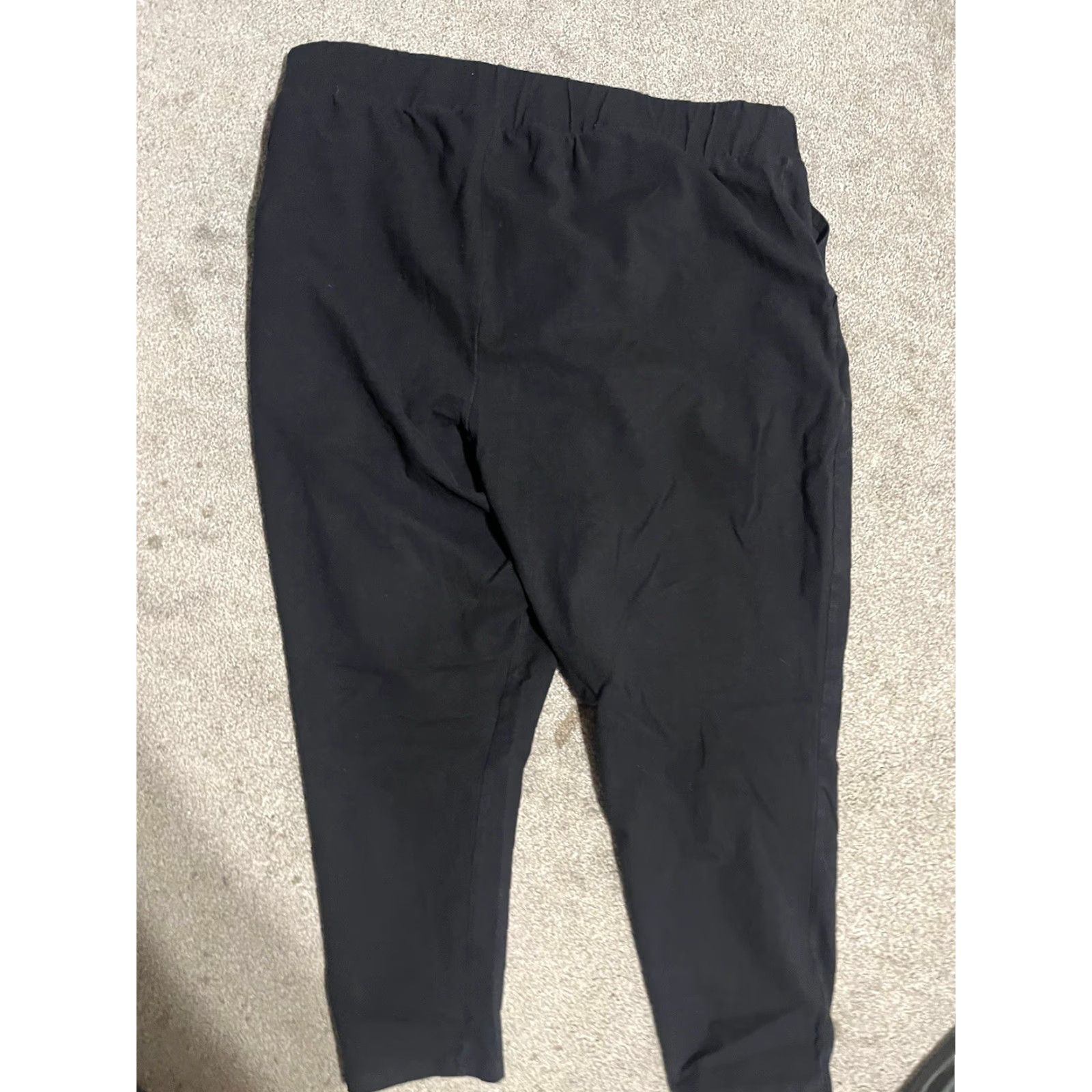 Torrid TORRID WOMENS PLUS 3X Solid Black Capri Leggings Ankle Workout Activewear Pants Size 40" / US 18 - 3 Thumbnail