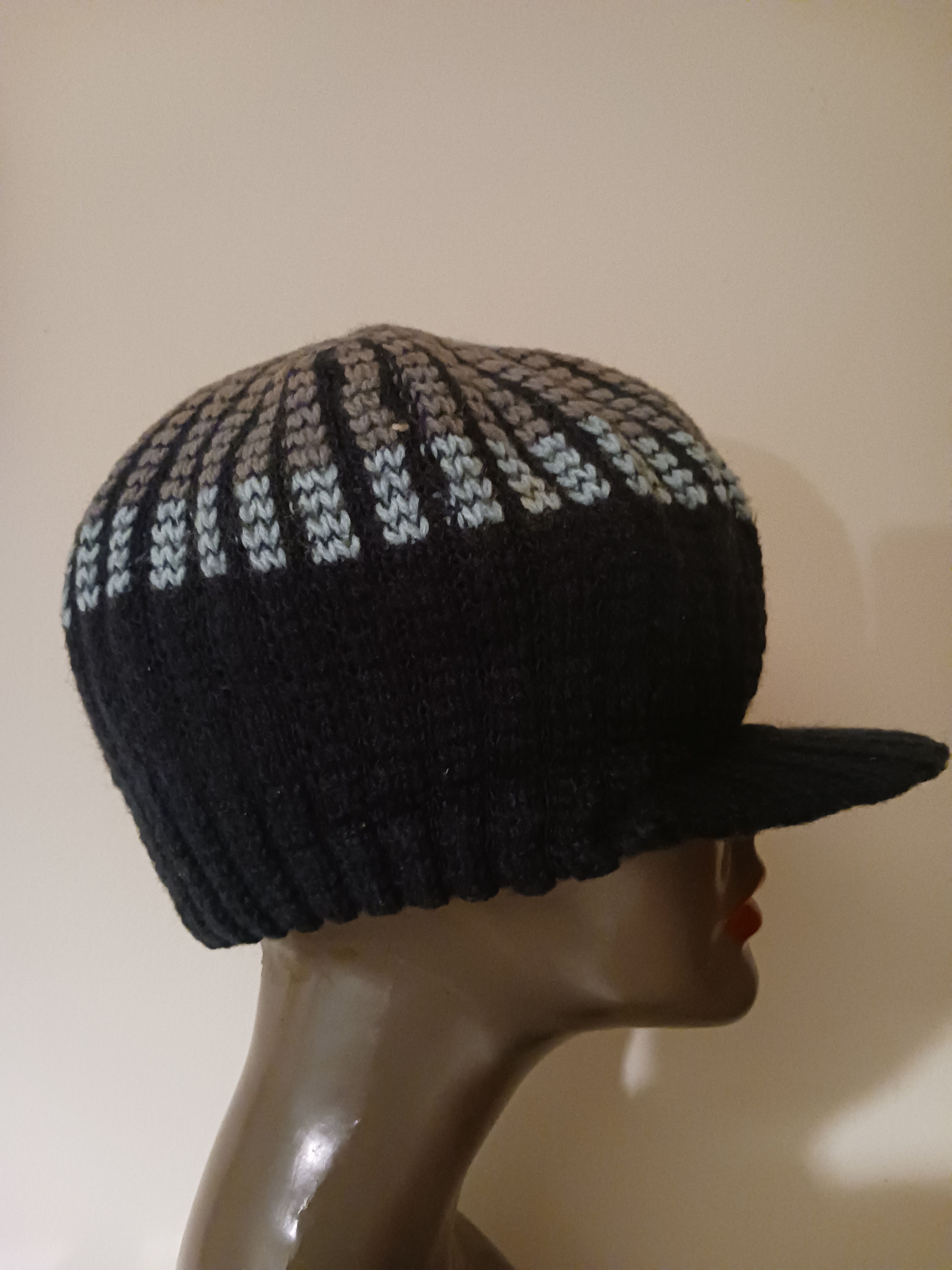 Vintage THUMP INC Wool Knit Beanie w/ Visor TASTY LA Streetwear Size ONE SIZE - 3 Thumbnail