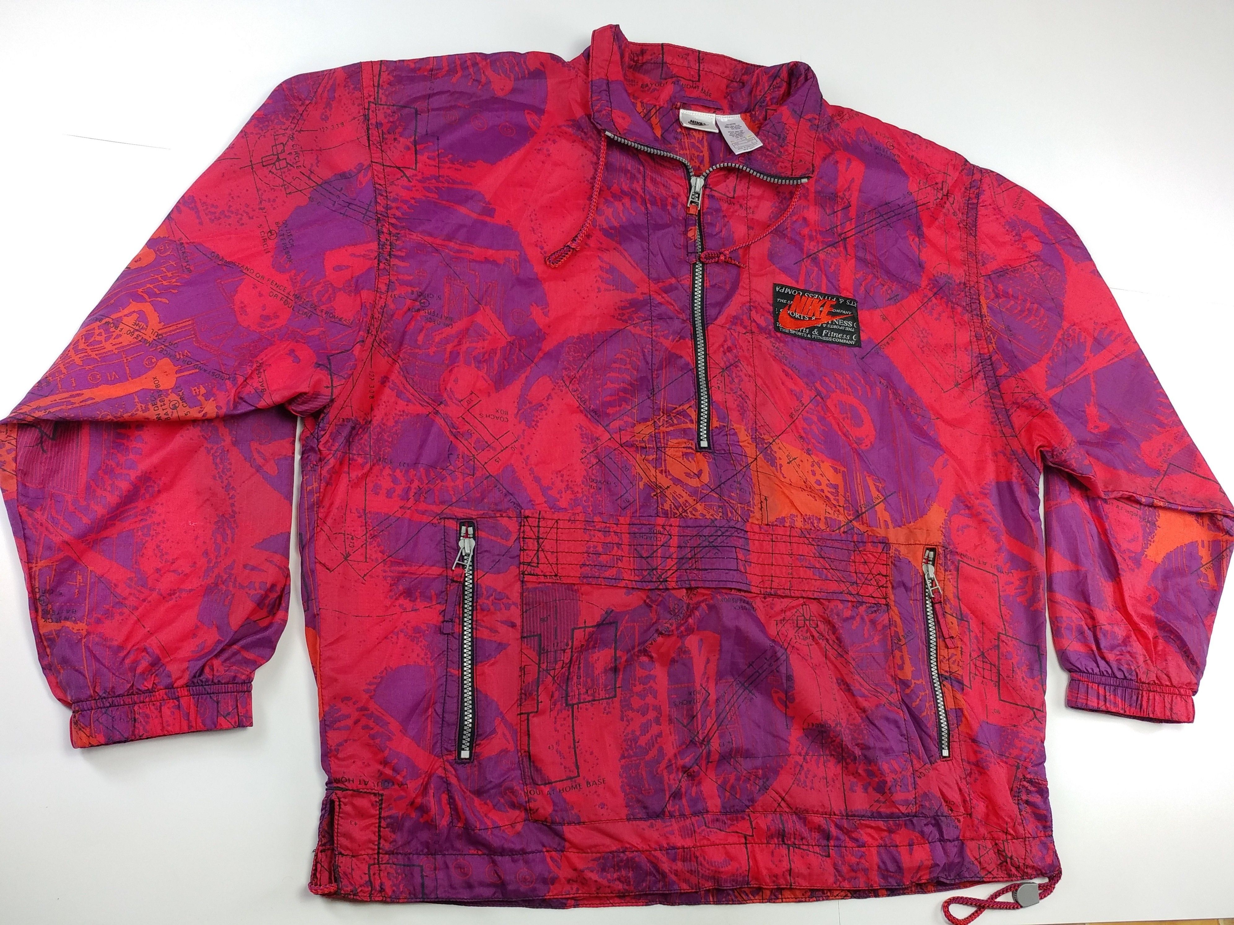 Nike Nike jacket, vintage track top, 90s skater 1990s Y2K L Size US L / EU 52-54 / 3 - 8 Thumbnail