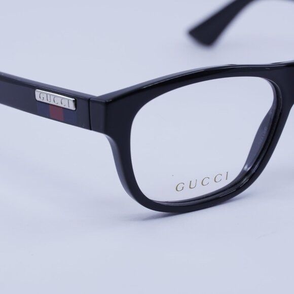 Gucci 🕶️ New Gucci GG0768O 001 Black Eyeglasses 54mm Size ONE SIZE - 2 Thumbnail