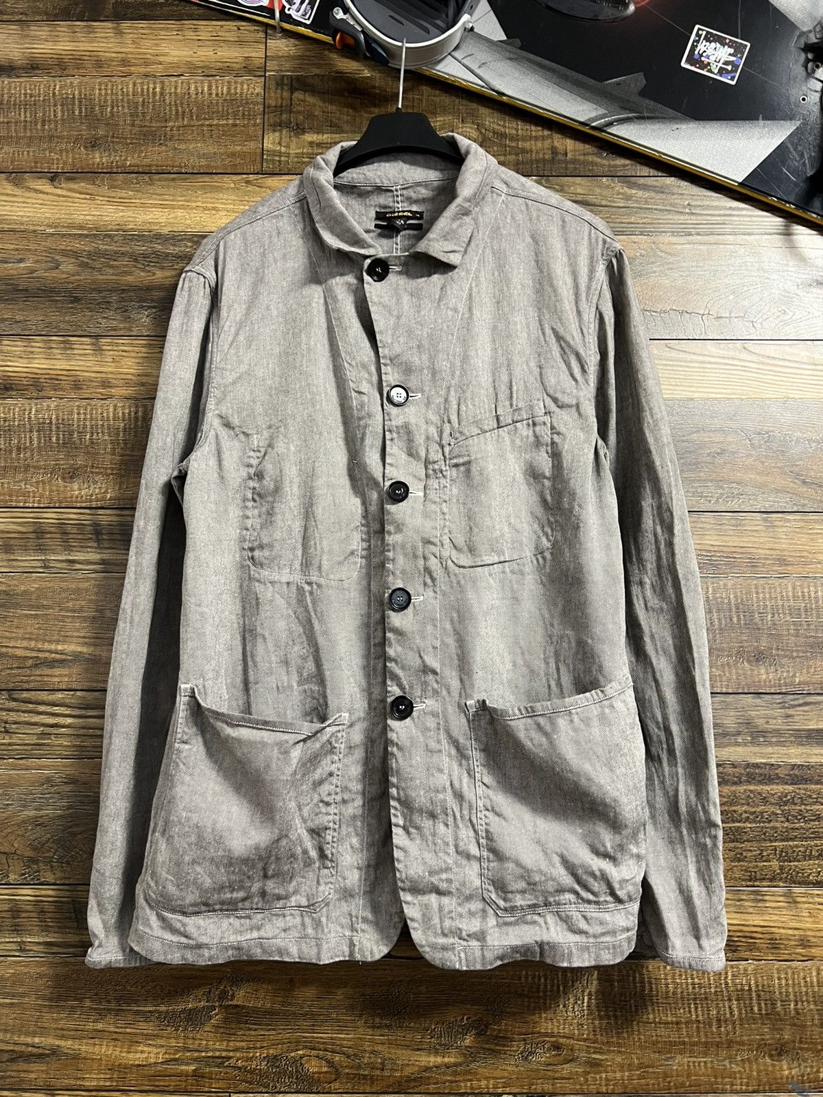 DIESEL Black Gold Summer Blazer Jacket Made in Italy 🇮🇹
