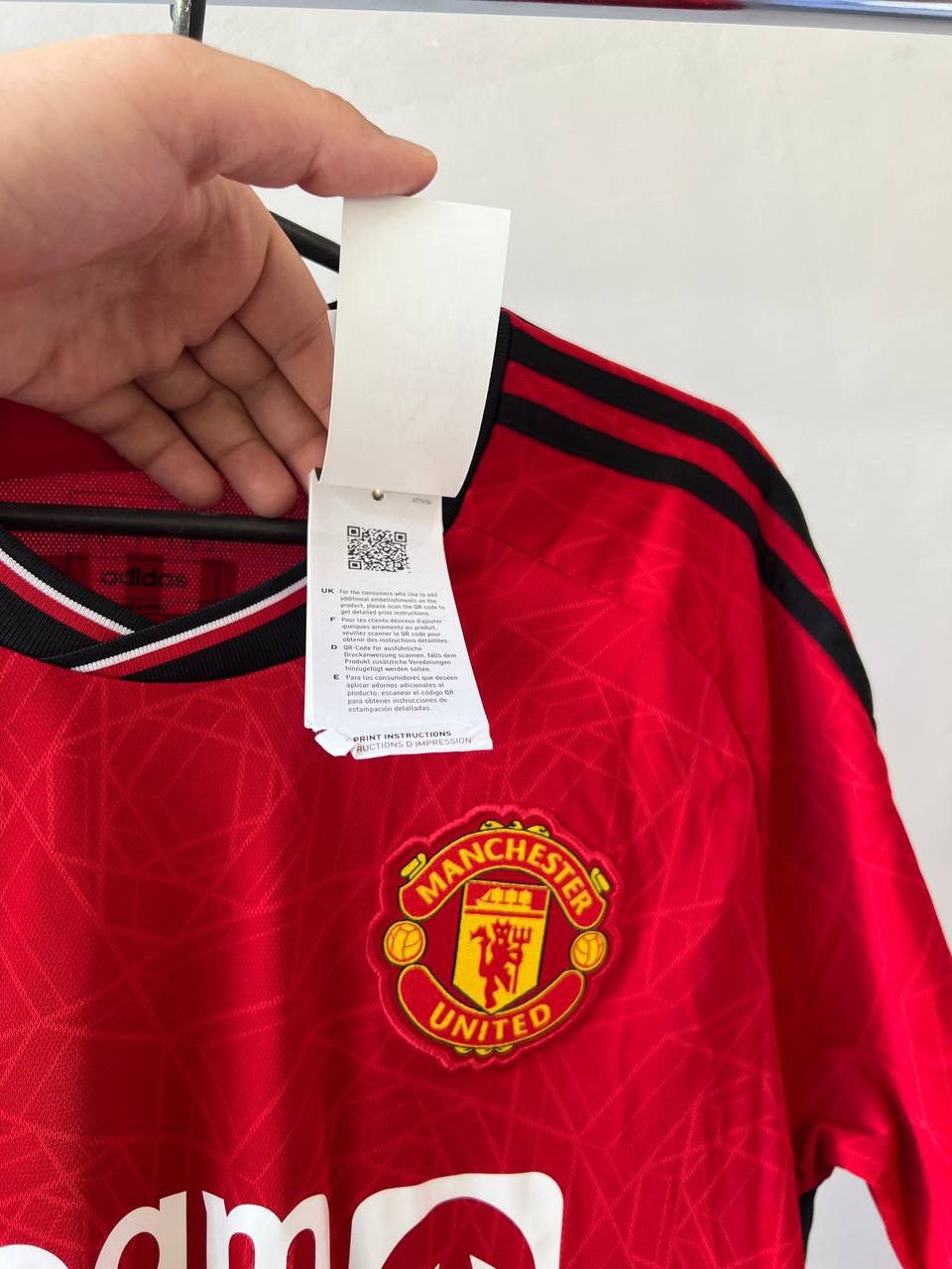 Adidas NEW! MANCHESTER UNITED 2024 #10 RASHFORD SOCCER JERSEY SHIRT Size US L / EU 52-54 / 3 - 7 Thumbnail