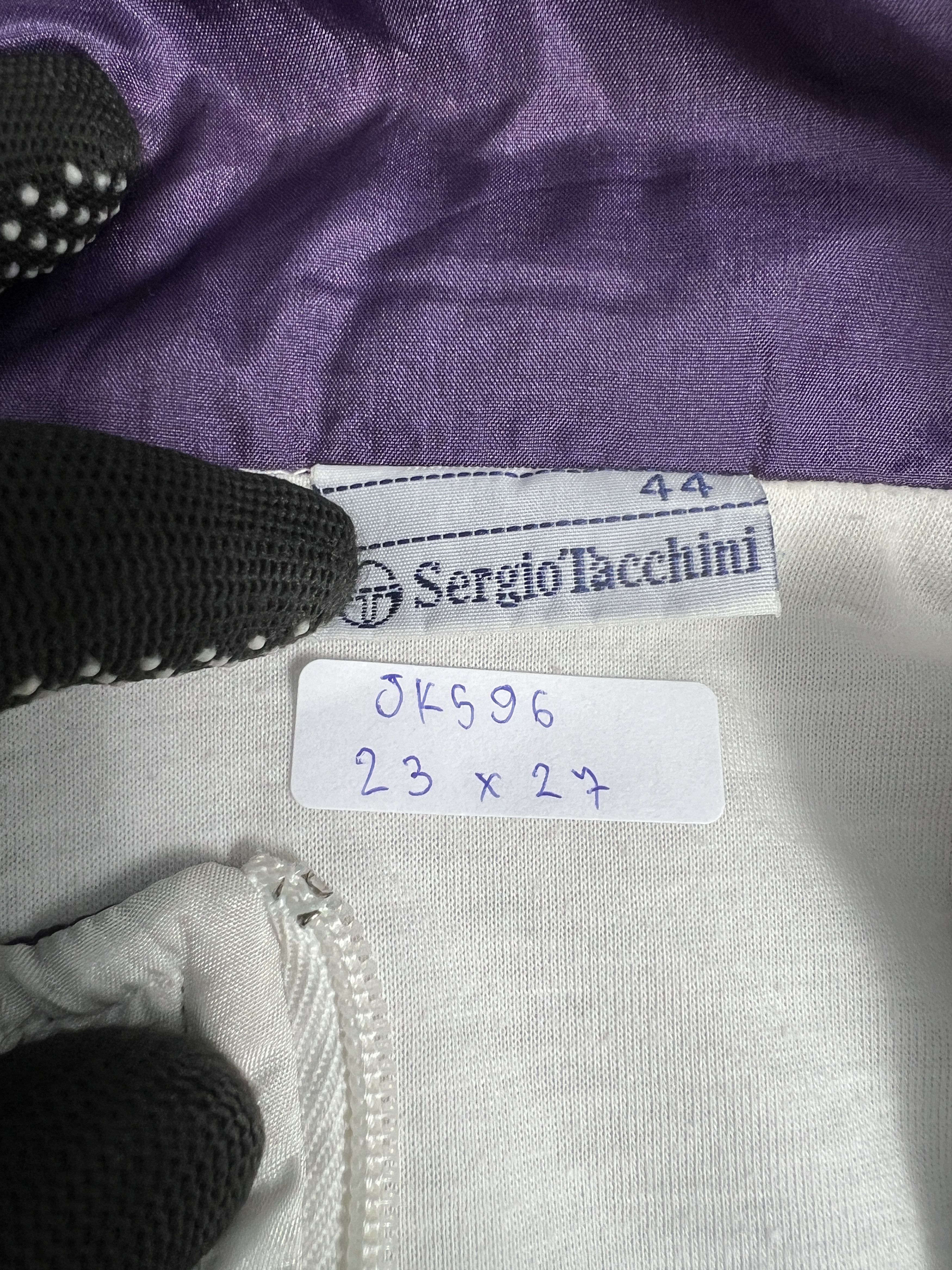 Sergio Tacchini Vintage 80s Sergio Tacchini Windbreaker Jacket (44) JK596 Size US S / EU 44-46 / 1 - 3 Thumbnail