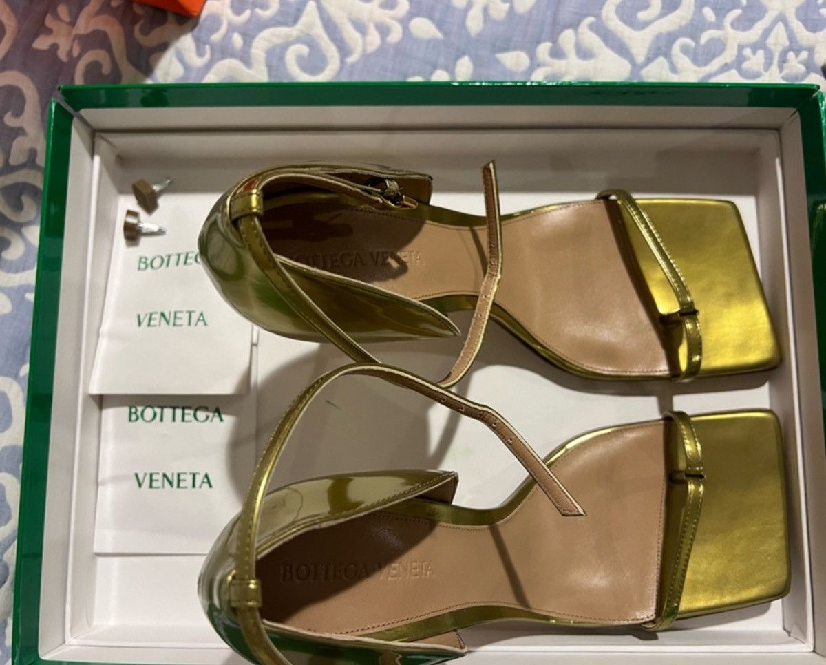 Bottega Veneta Bottega Veneta Stretch Ankle Strap Heel Size US 8.5 / IT 38.5 - 1 Thumbnail
