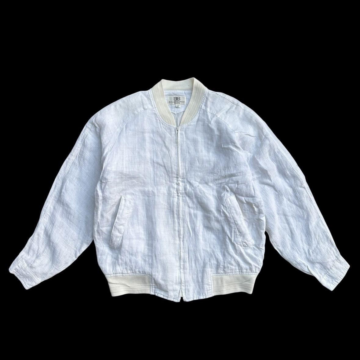 Balenciaga Balenciaga Sheer Bomber Jacket Size US L / EU 52-54 / 3 - 1 Thumbnail