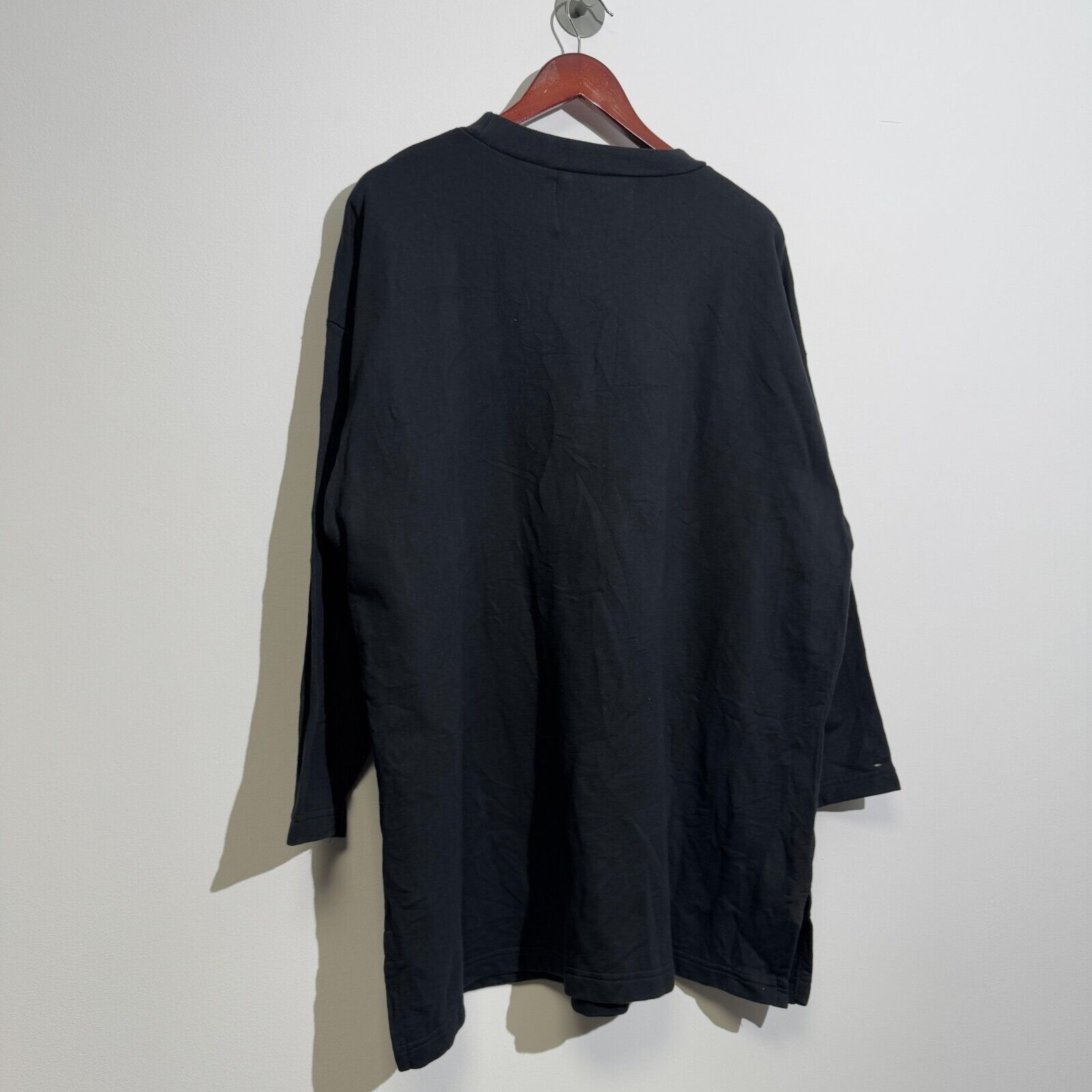 Vintage Vintage Unisex Black Cotton Crewneck Size XXL Washed 90s Size US M / EU 48-50 / 2 - 10 Thumbnail