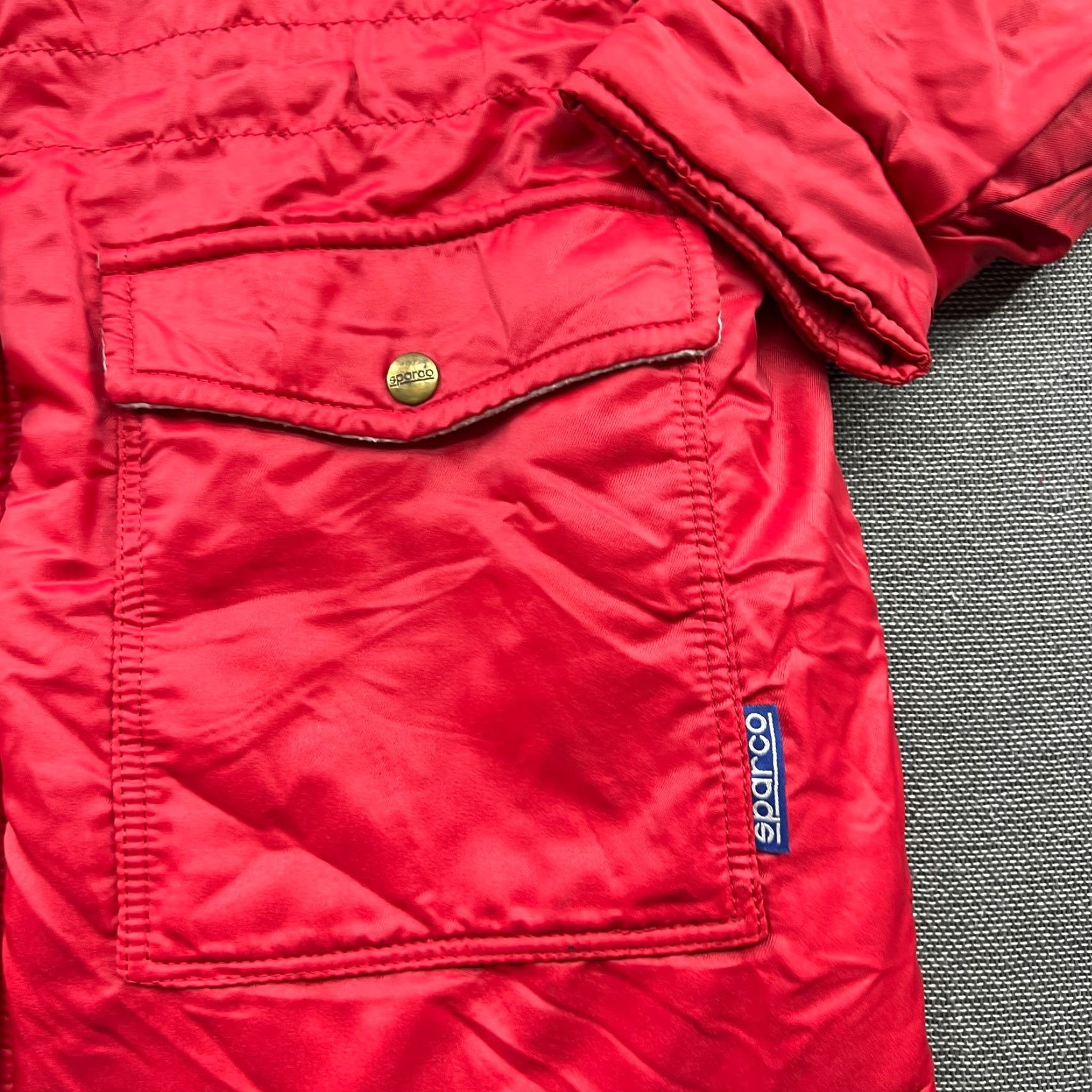 Vintage VINTAGE Sparco Jacket Purple? Size US XL / EU 56 / 4 - 5 Thumbnail