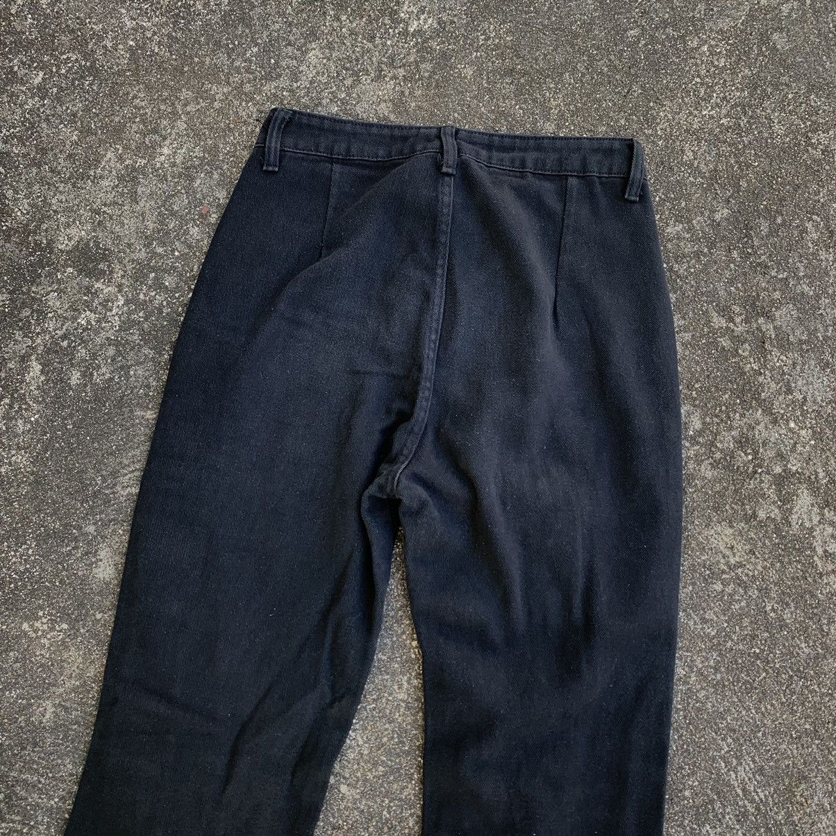 Japanese Brand MULTIZIPPER FLARE DENIM PANTS RICK OWENS STYLE Size US 30 / EU 46 - 13 Thumbnail