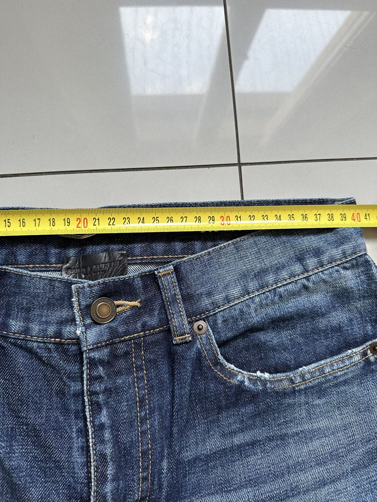 Saint Laurent Paris Saint Laurent Denim Size US 30 / EU 46 - 8 Thumbnail