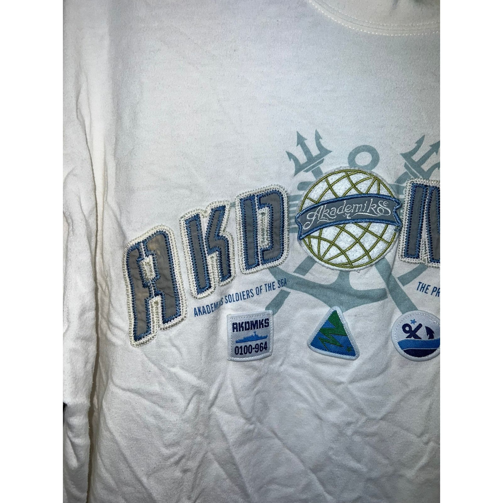 Akademiks Akademiks Soldiers Of The Sea Long Sleeve Shirt Pride Y2K 2X Size US XXL / EU 58 / 5 - 2 Thumbnail