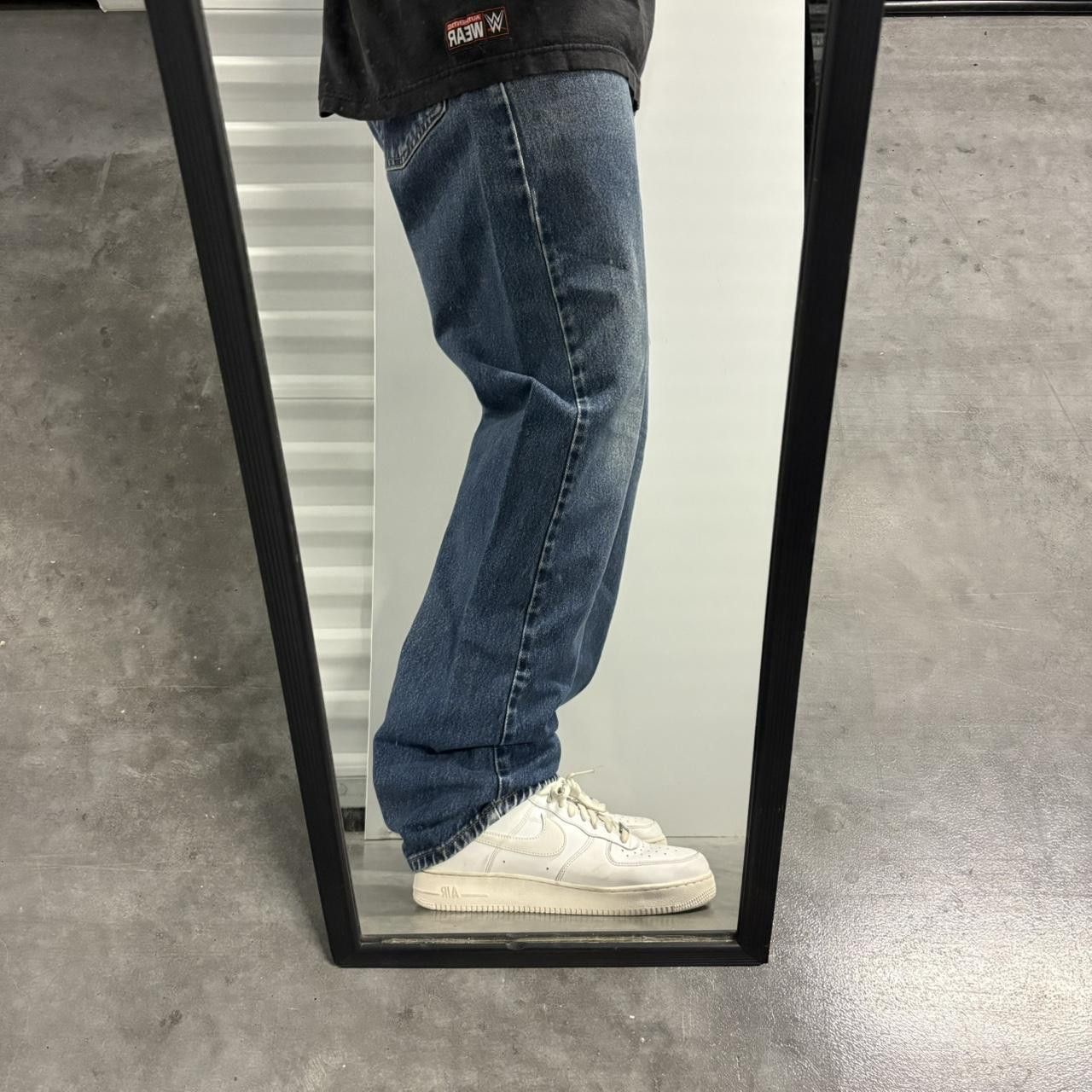 Levi's × Vintage Crazy Vintage Y2K/2000s Levis 505 Grunge Dark Wash Denim Jeans! Size US 34 / EU 50 - 2 Thumbnail