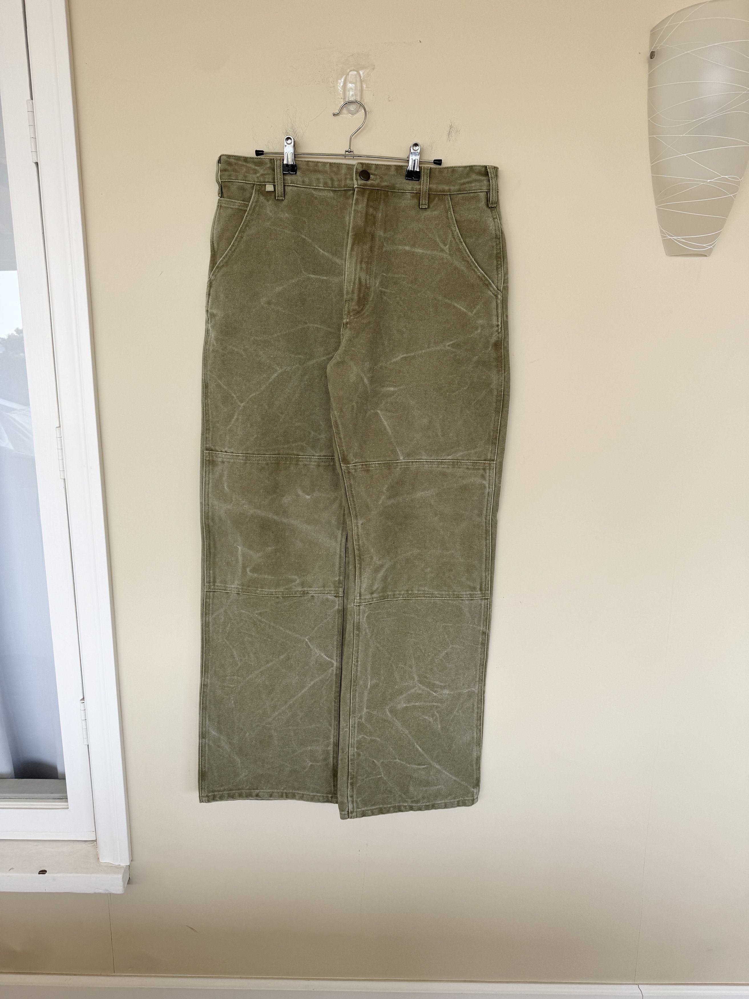 Acne Studios Acne Studios Green Wash Denim Size US 33 - 7 Thumbnail