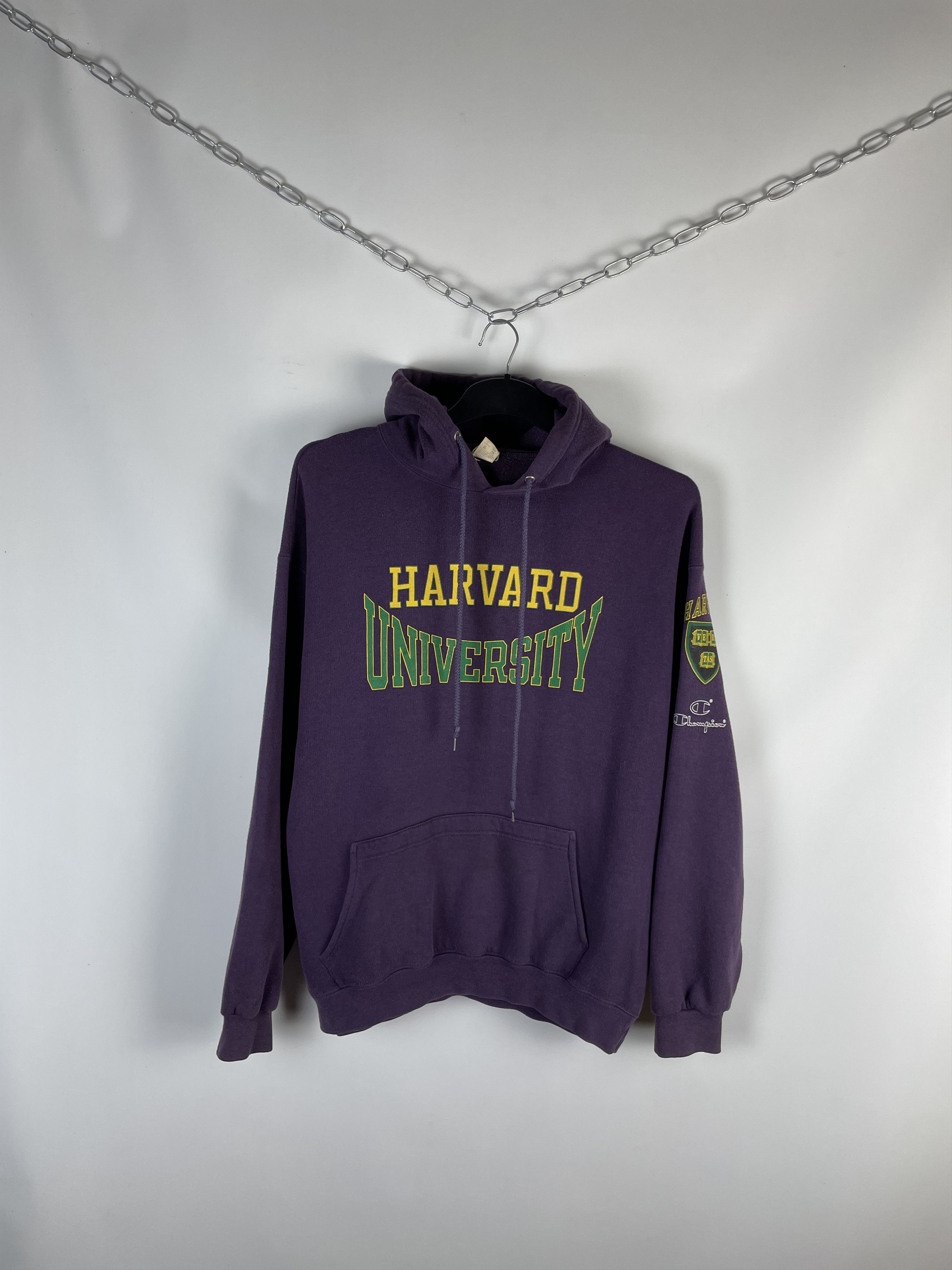 Champion Vintage Champion Harvard Hoodie 90s Size US XL / EU 56 / 4 - 1 Thumbnail