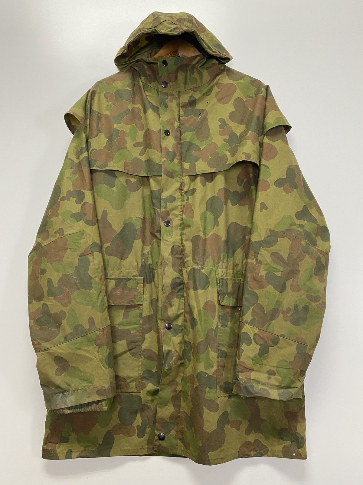 Vintage Vintage Camo Parka Jacket Size US XL / EU 56 / 4 - 9 Thumbnail