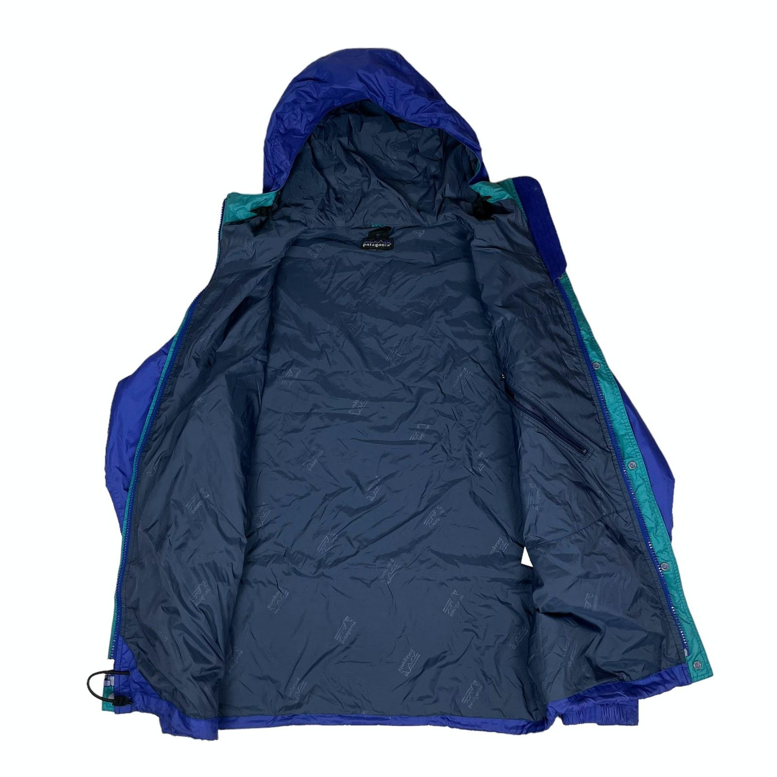 Patagonia Patagonia Men's Blue Full Zip Hooded Windbreaker Jacket Size US M / EU 48-50 / 2 - 8 Thumbnail