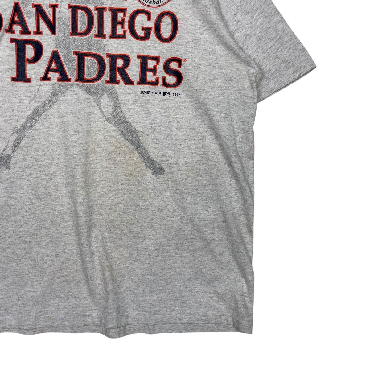 MLB Vintage 90s MLB San Diego Padres Baseball Club T-shirt Size US XL / EU 56 / 4 - 4 Thumbnail