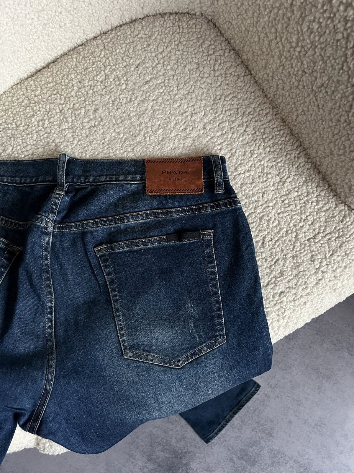 image of Prada Jeans in Bleu, Men's (Size 34)