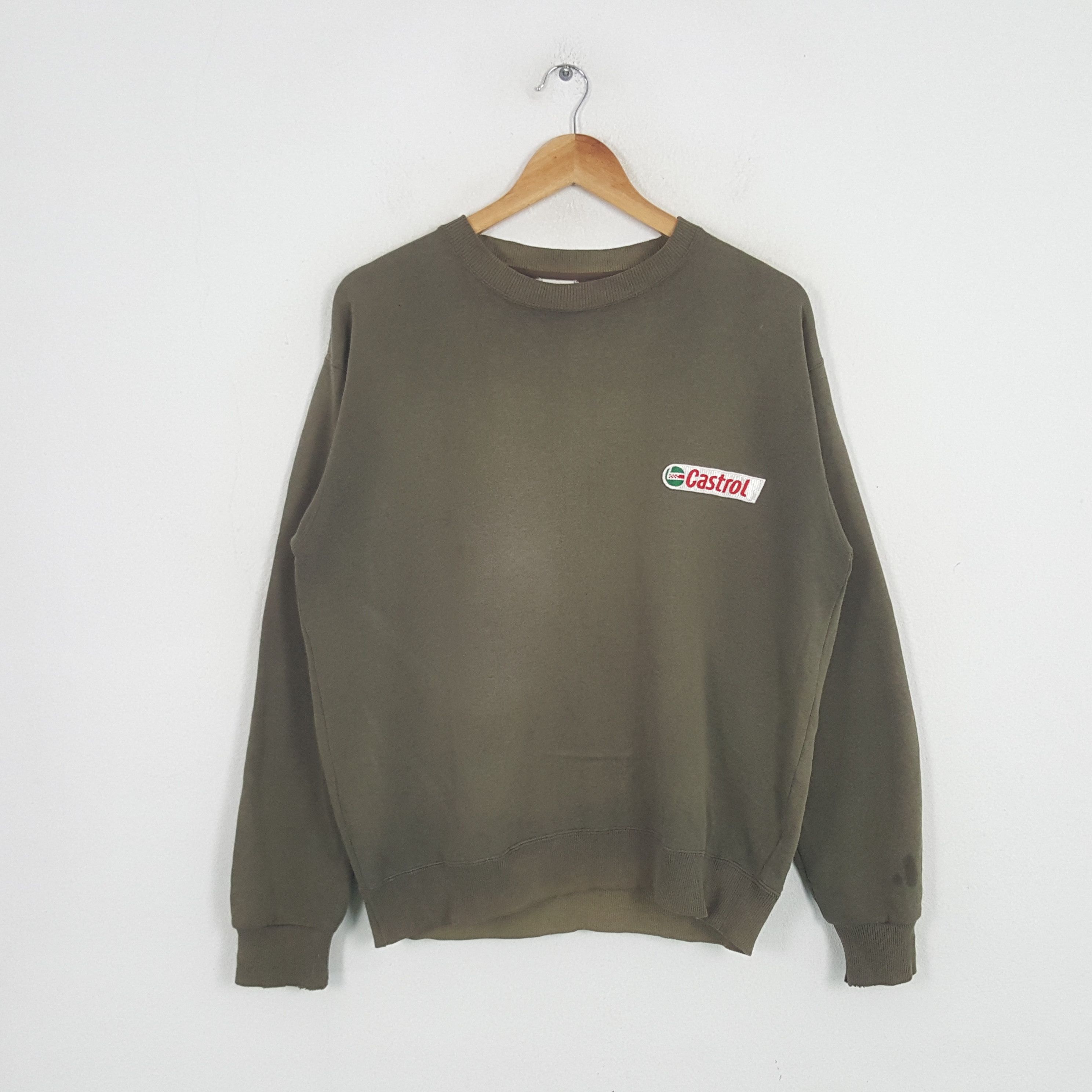 Vintage Castrol British Oil Company Promo Sweatshirt