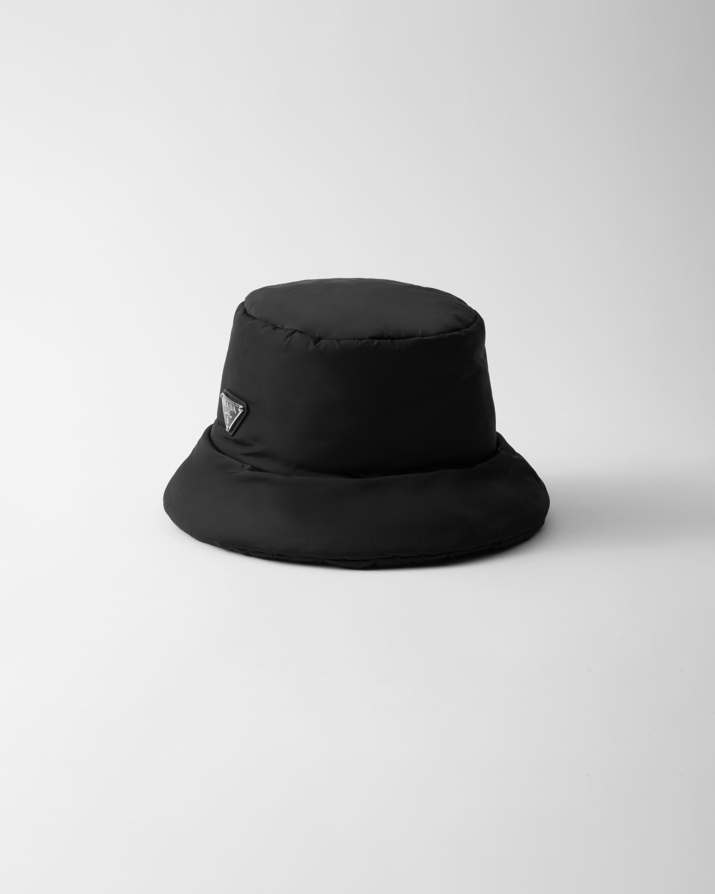 Prada o1la1rc1a0925 Size: OS / Re-Nylon Bucket Hat / Cap in Black Size ONE SIZE - 1 Thumbnail