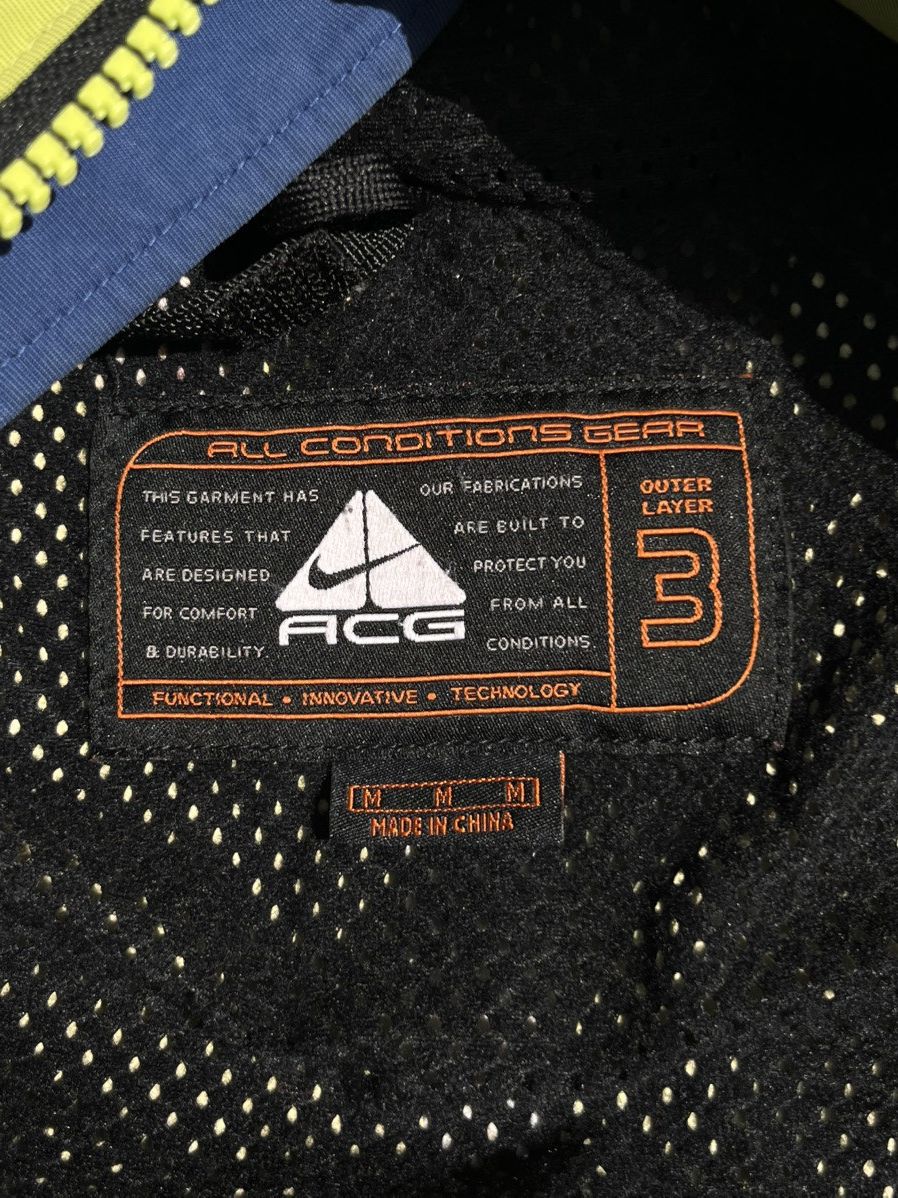 Nike ACG 1999 Nike ACG Layering System 3 Storm Fit Jacket Size US M / EU 48-50 / 2 - 16 Thumbnail